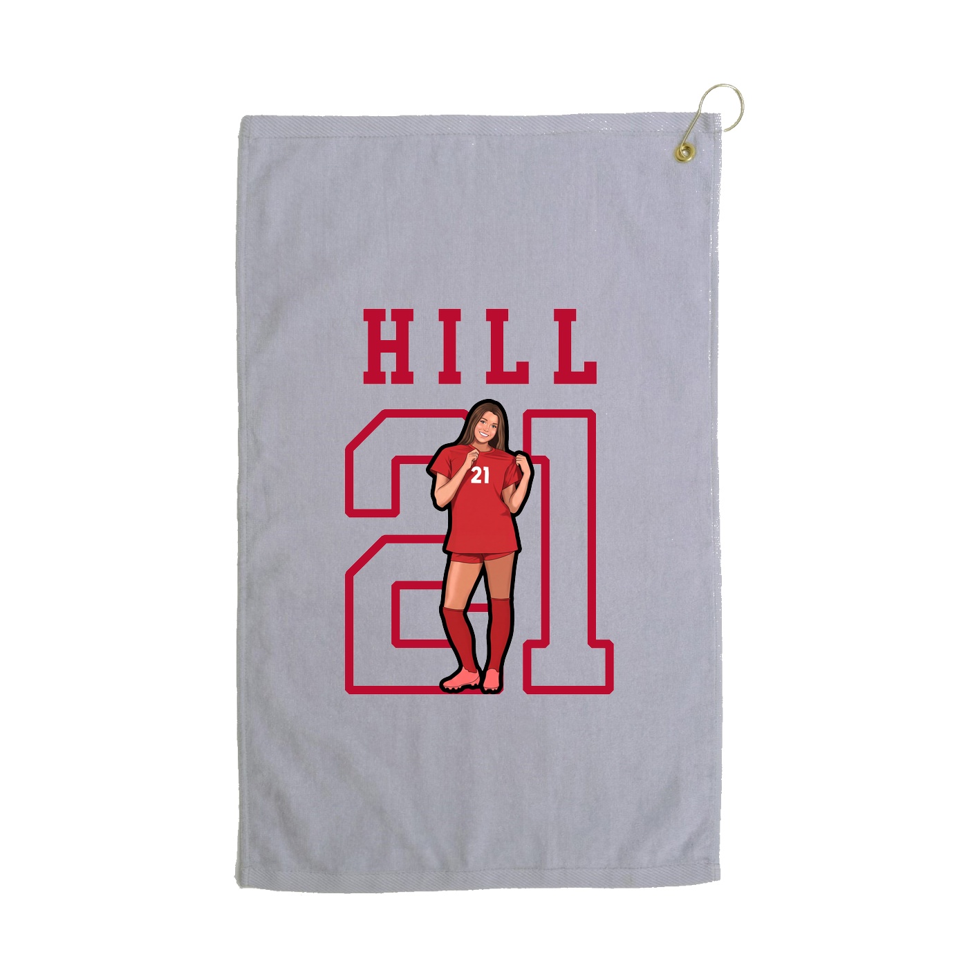 Golf Towel — Shirsey in Grey
