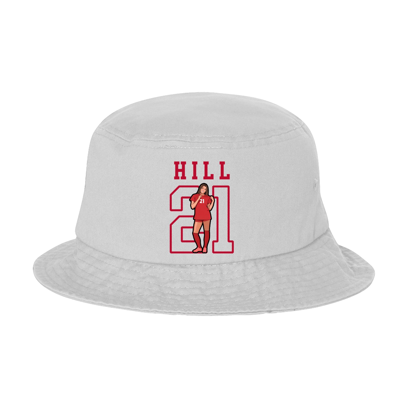 Bucket Cap — Shirsey in White