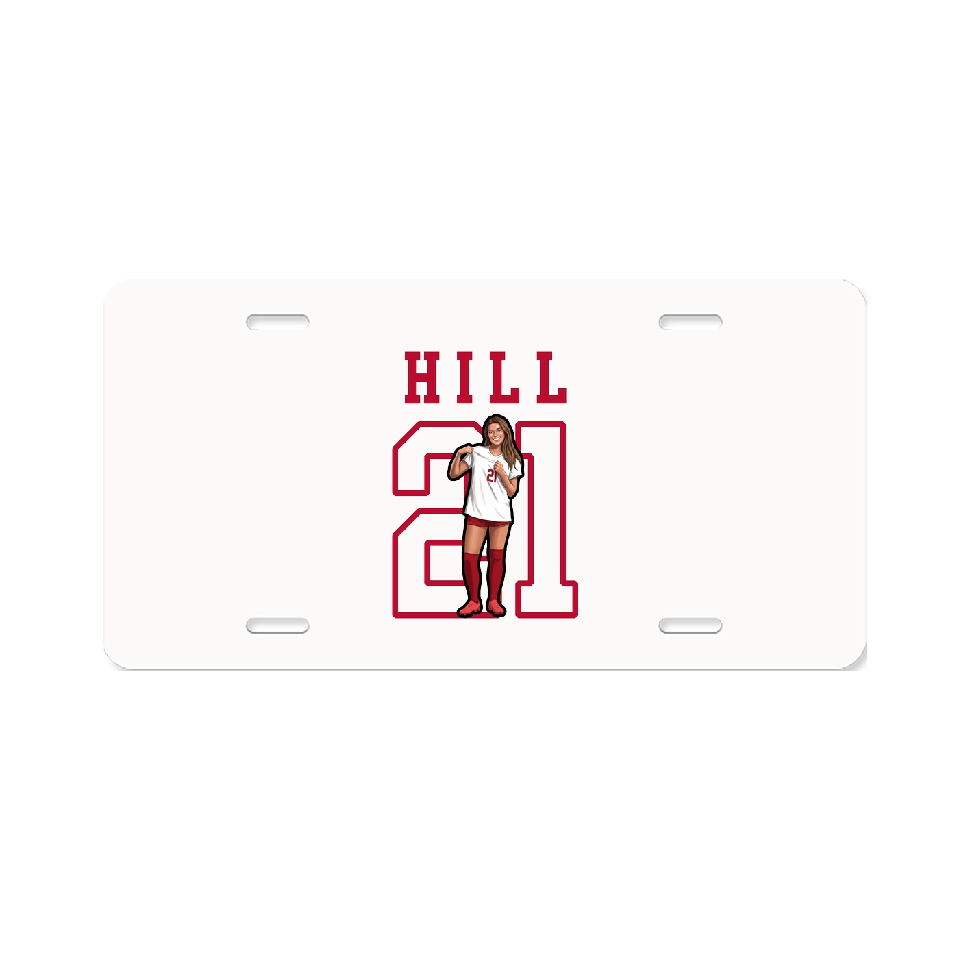 License Plate — Shirsey in Classic