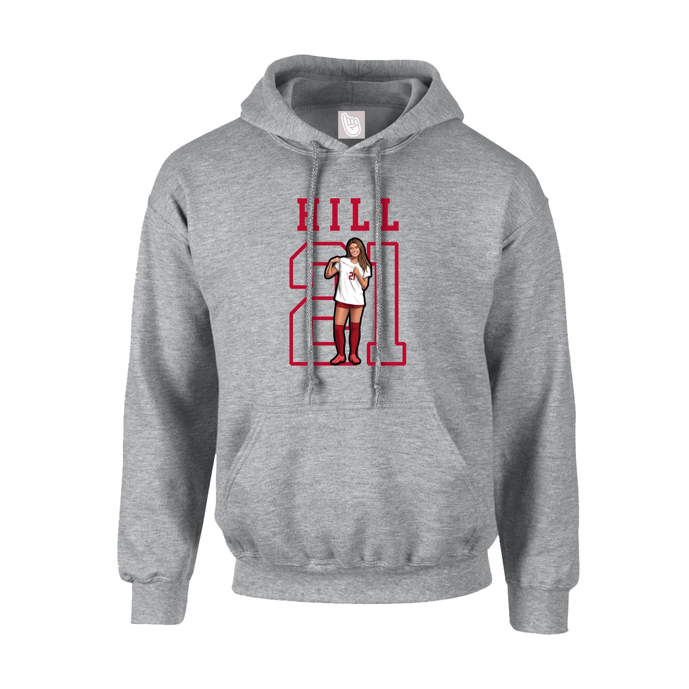 Youth Hoodie — Shirsey in Grey