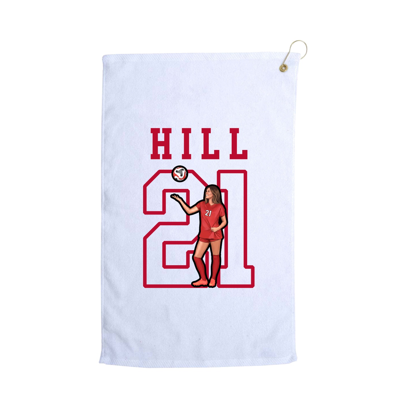 Golf Towel — Shirsey in White