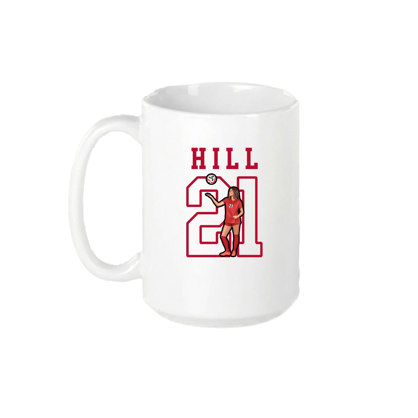 15oz Coffee Mug — Shirsey in White