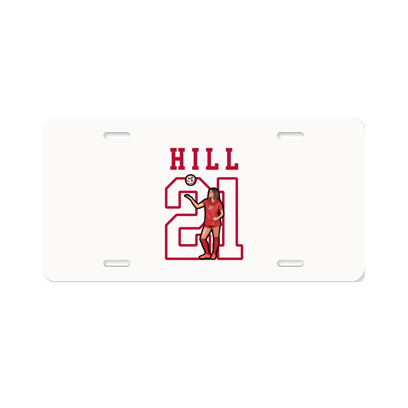 License Plate — Shirsey in Classic