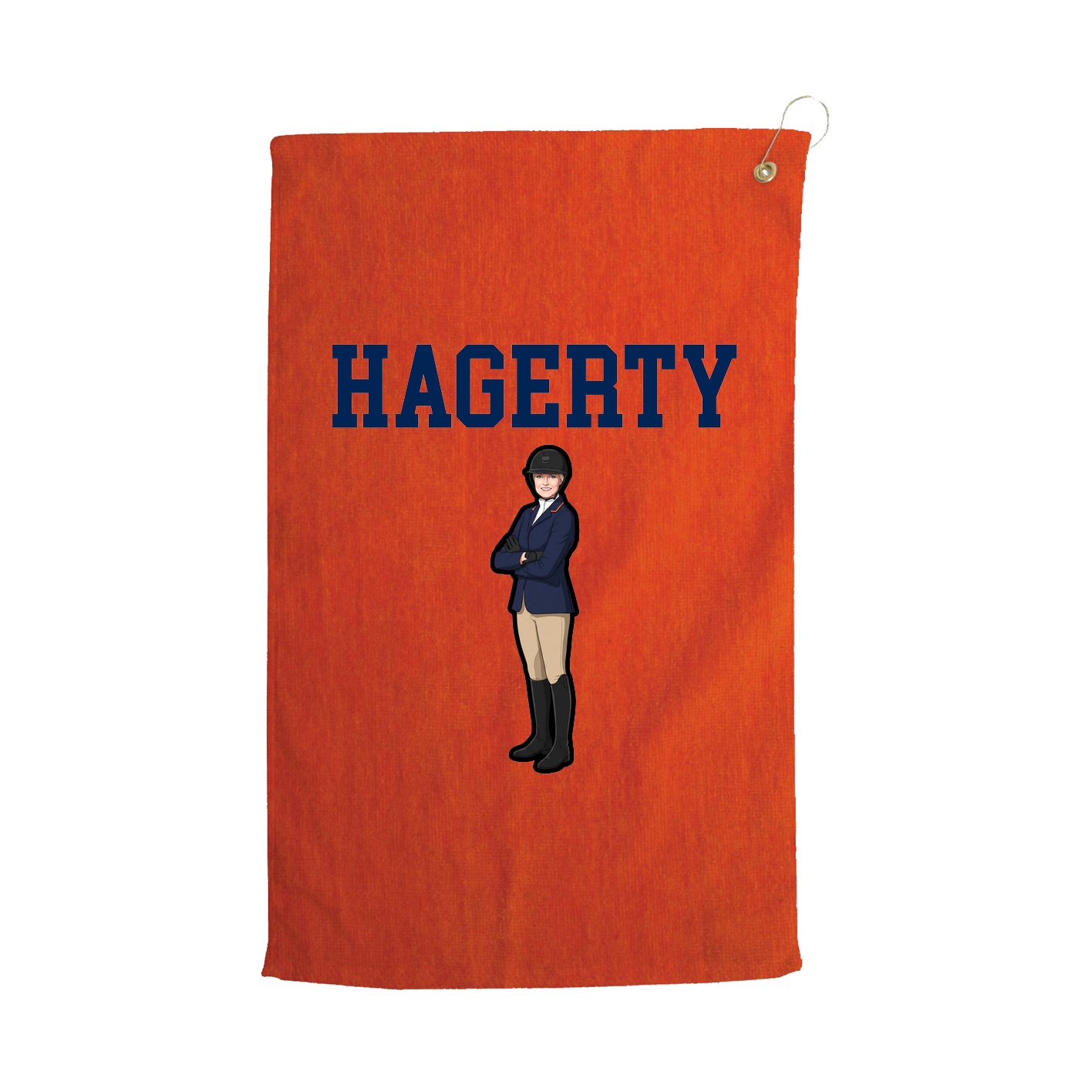 Golf Towel — Shirsey in Orange