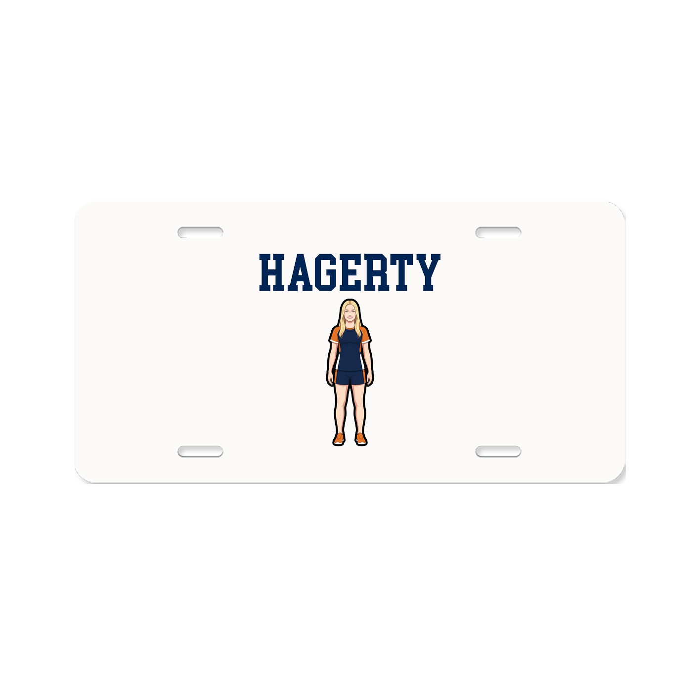 License Plate — Shirsey in Classic