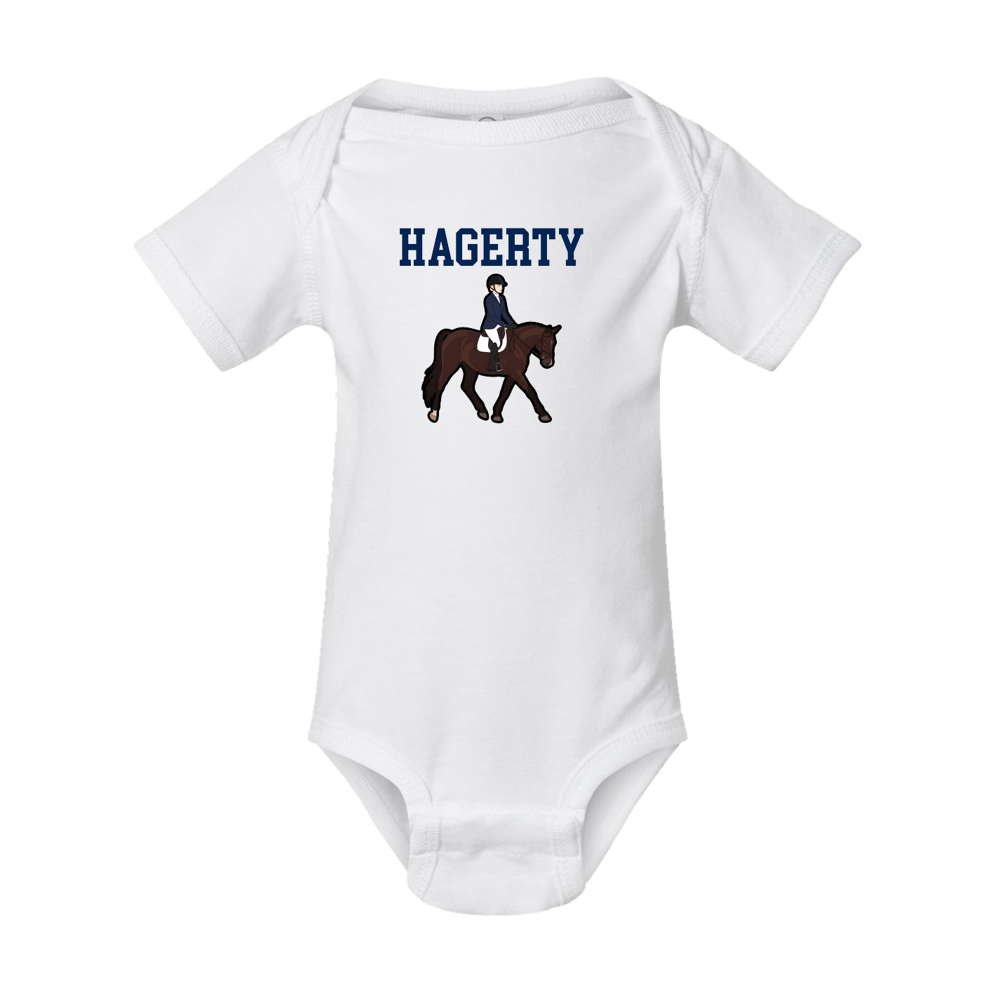 Baby Onesie — Shirsey in White