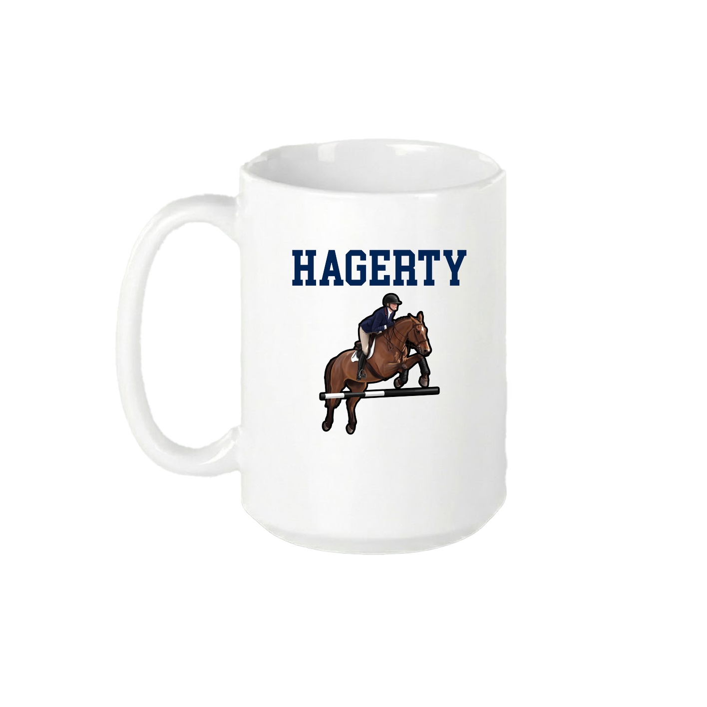15oz Coffee Mug — Shirsey in White