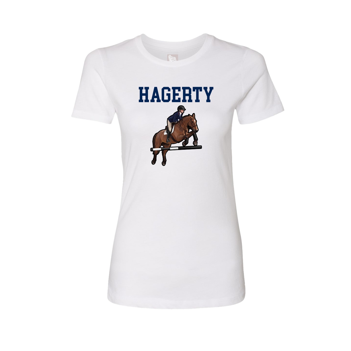 Fitted Women's Tee — Shirsey in White