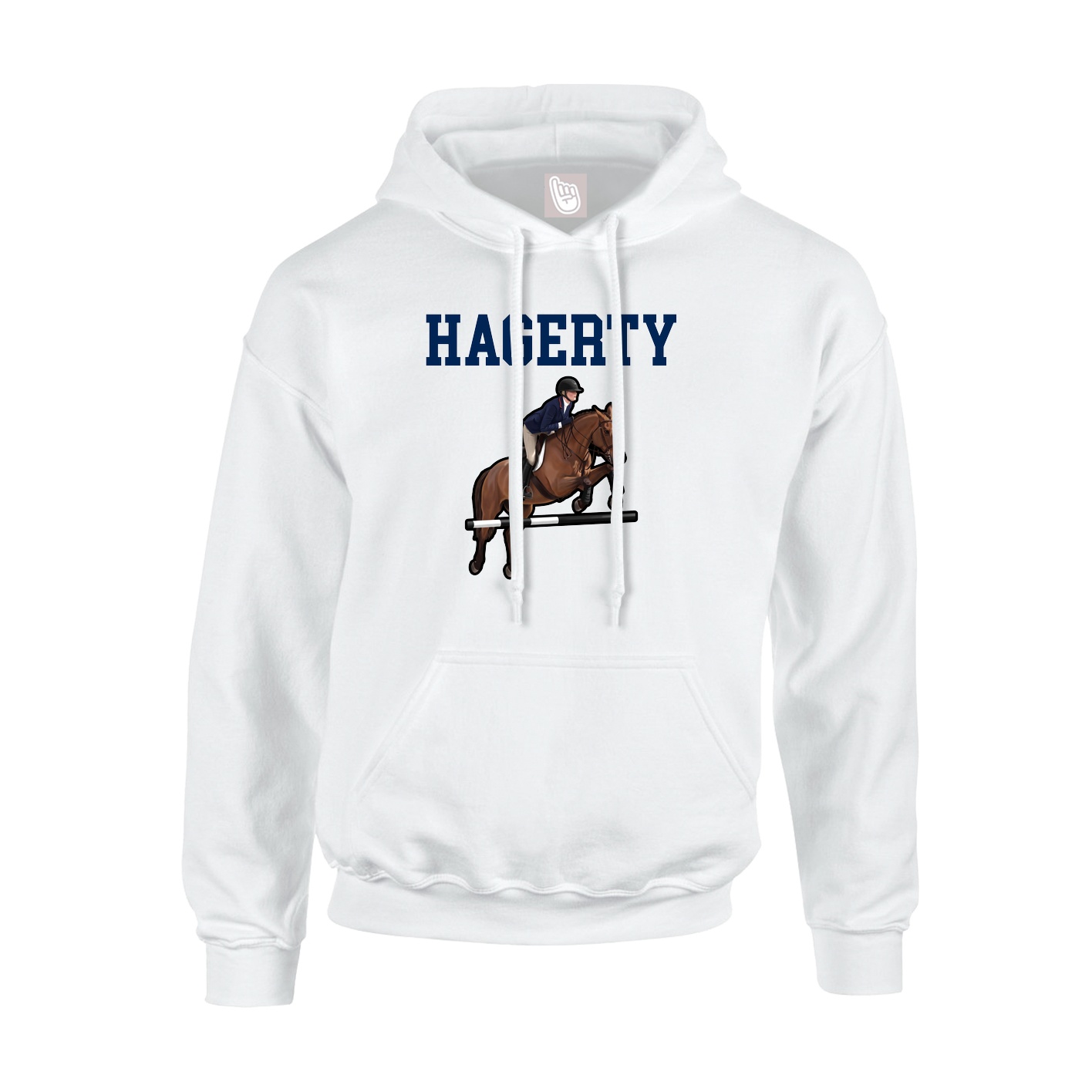 Youth Hoodie — Shirsey in White