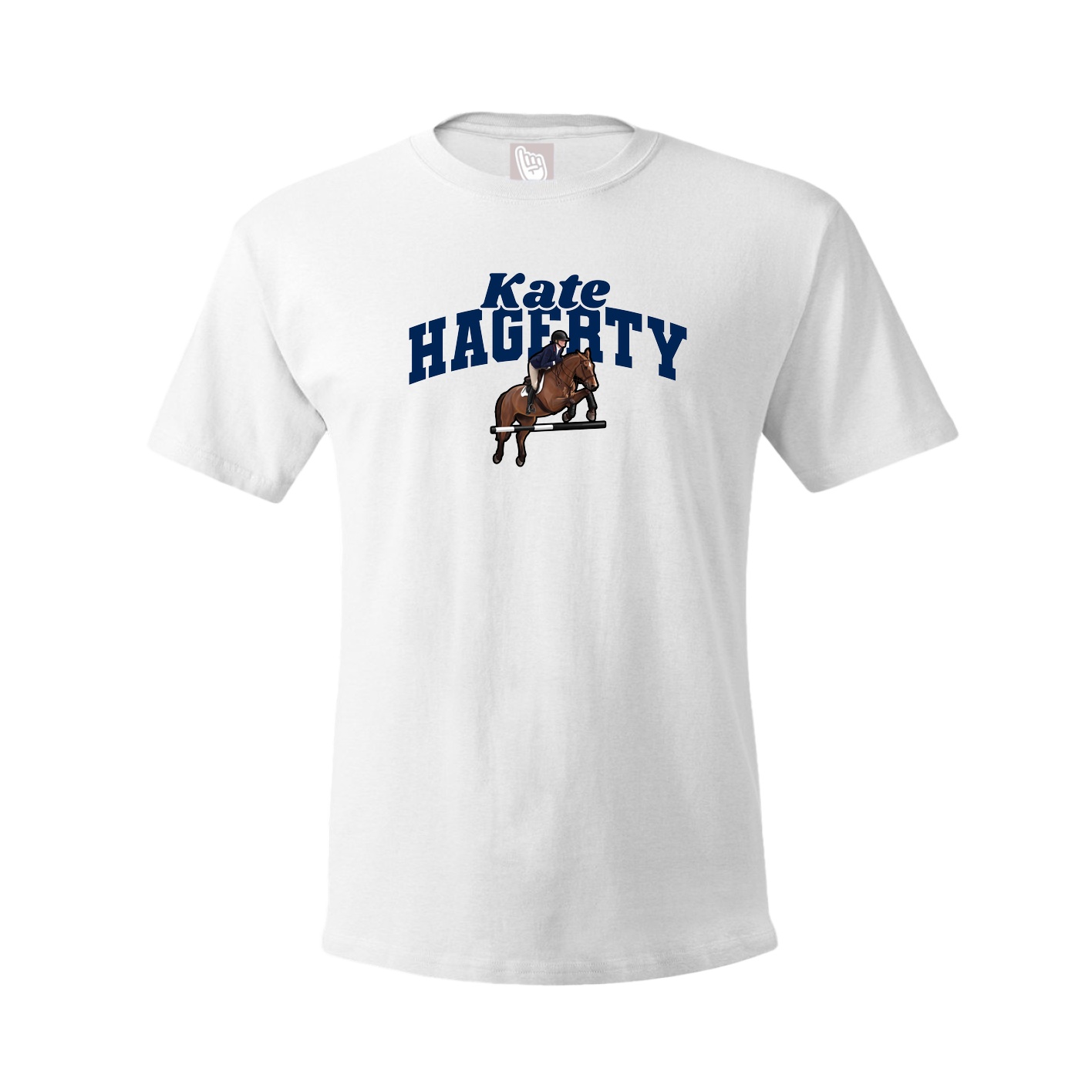 Youth Tee — Signature Arch in White