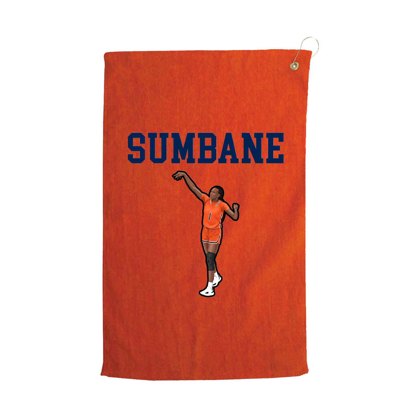 Golf Towel — Shirsey in Orange