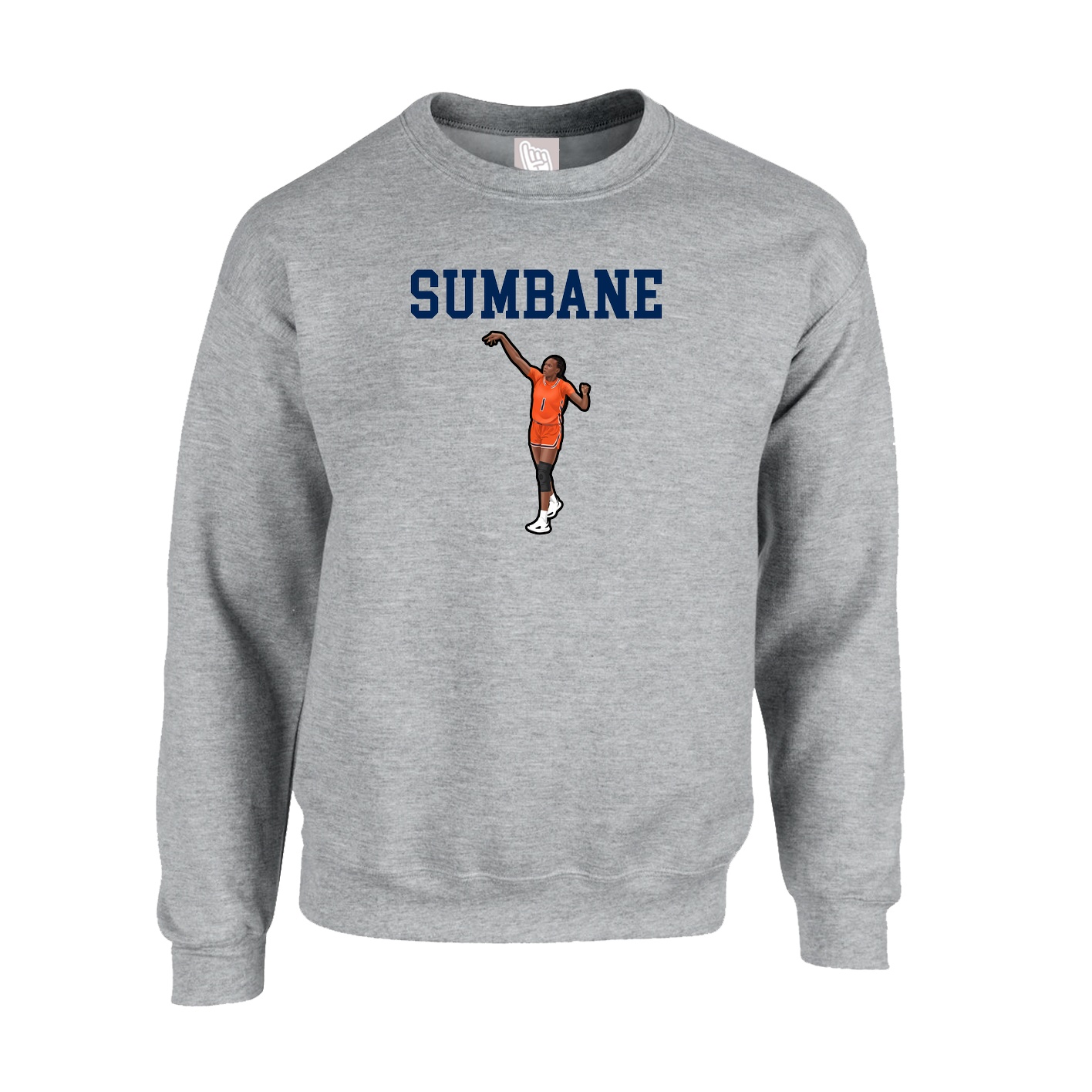 Fleece Crew — Shirsey in Grey