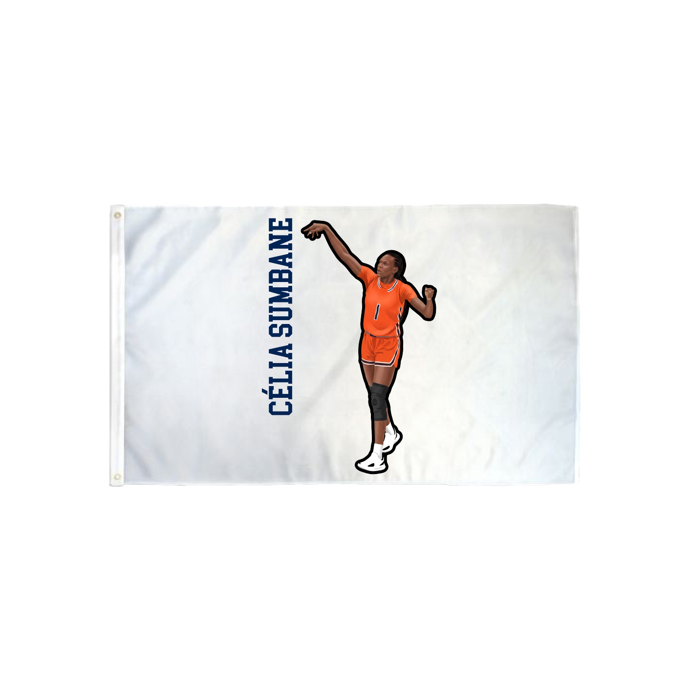 3x5 Flag — Name Vertical in Classic