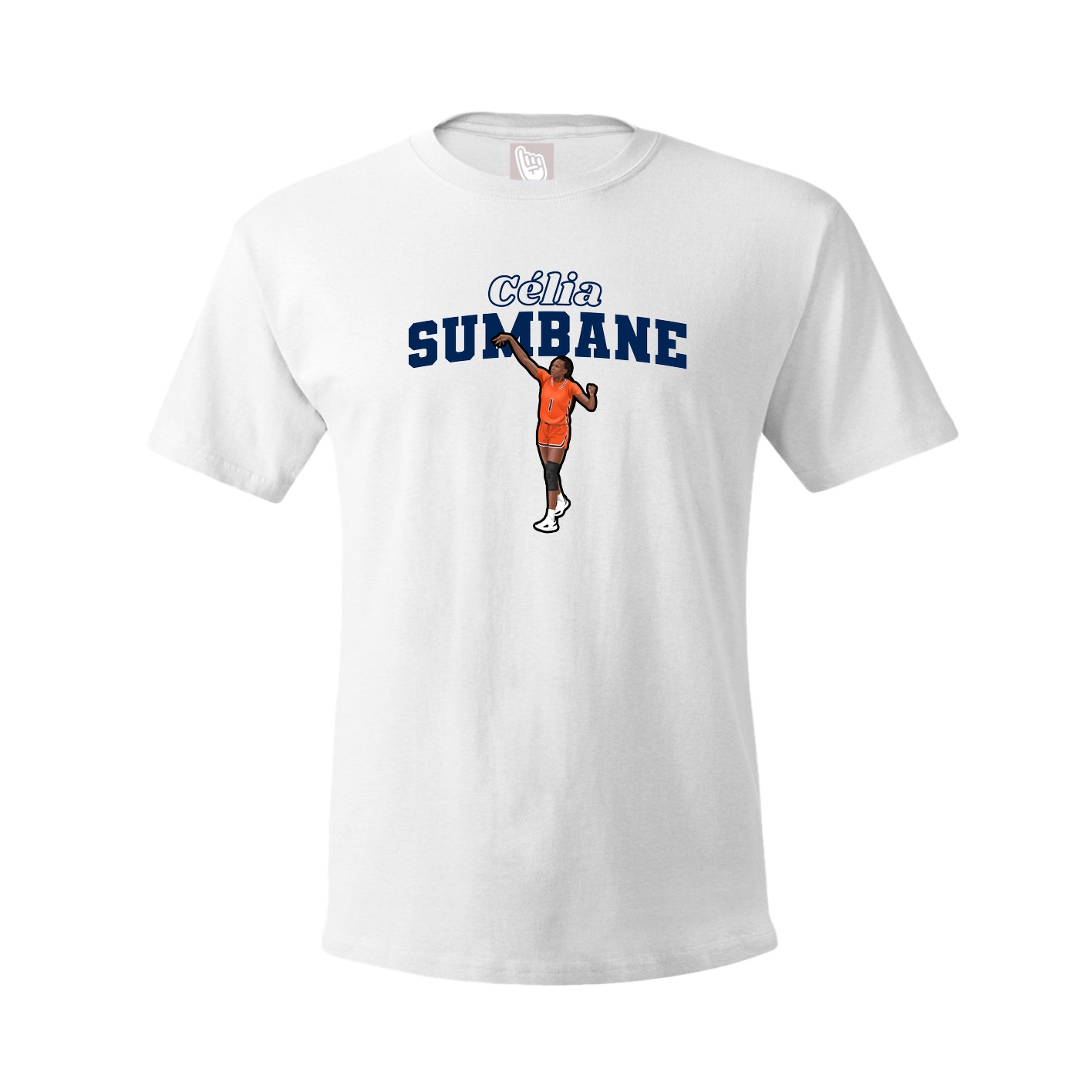 Tee — Name Arch in White