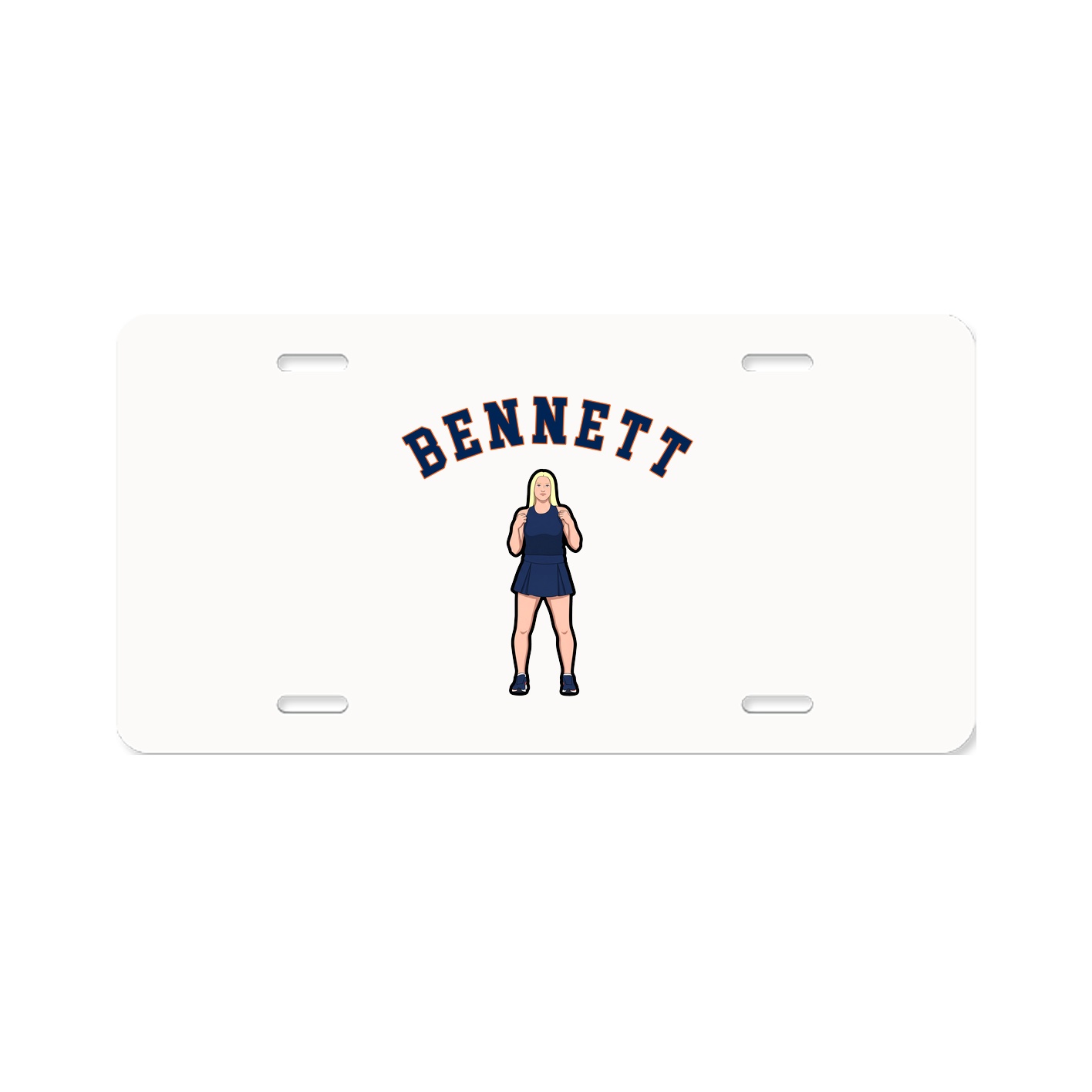 License Plate — Shirsey Arch in Classic