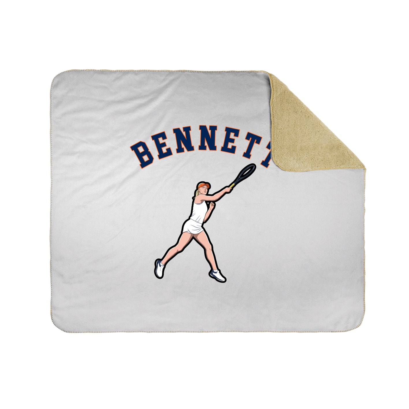 Throw Blanket — Shirsey Arch in White