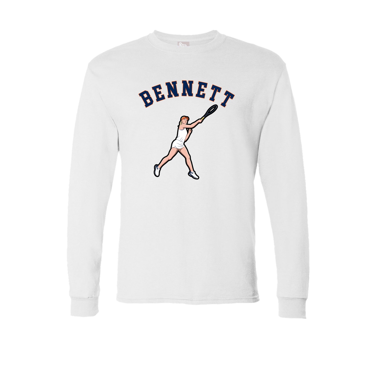 Long Sleeve Tee — Shirsey Arch in White