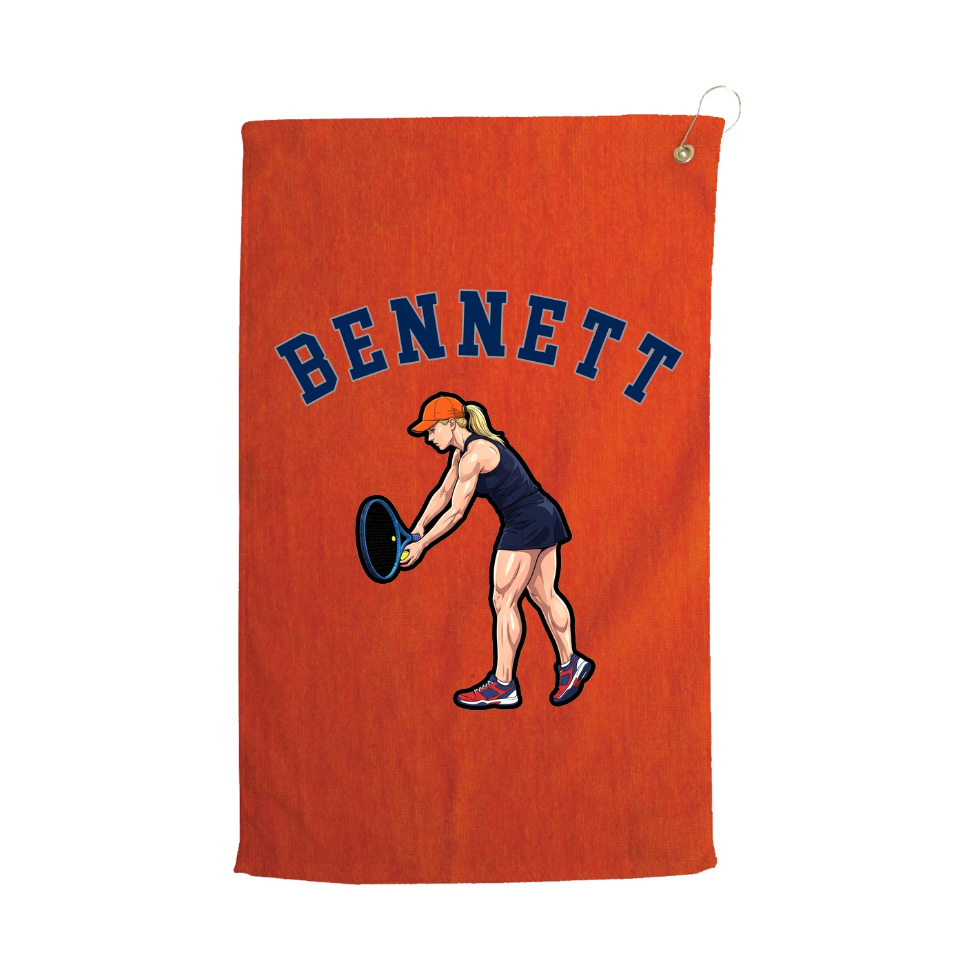 Golf Towel — Shirsey Arch in Orange