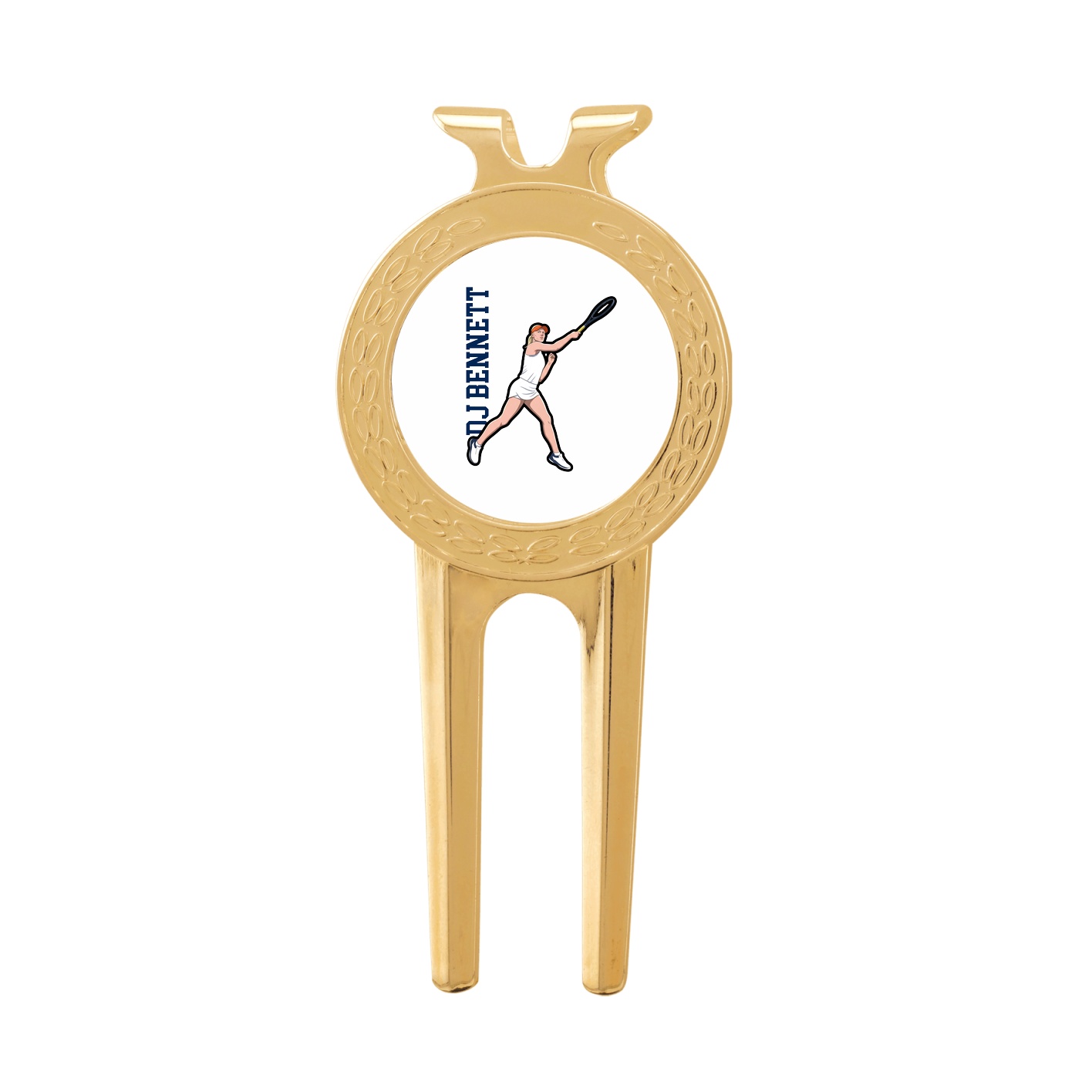 Divot Tool with Ball Marker — Name Vertical in Classic