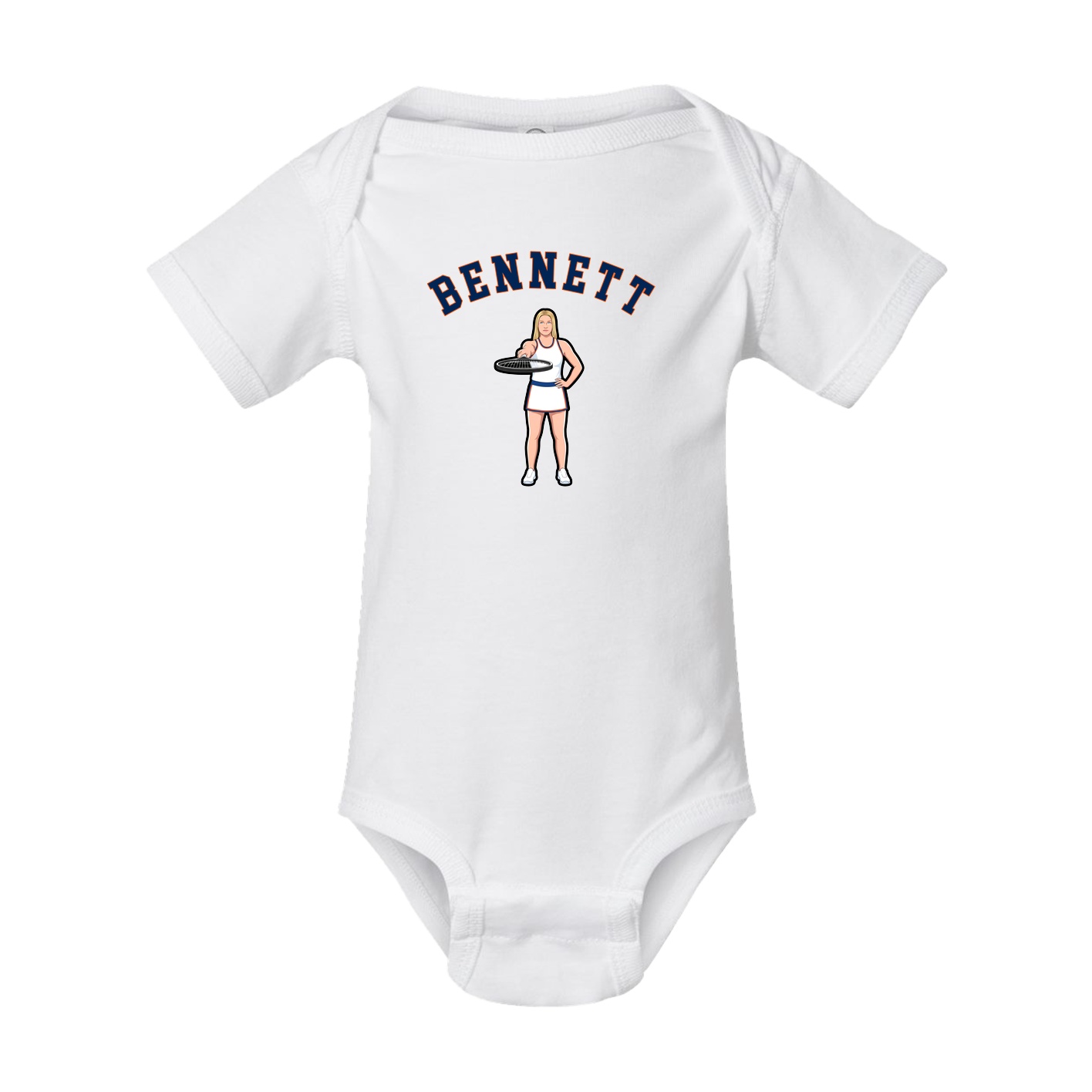 Baby Onesie — Shirsey Arch in White