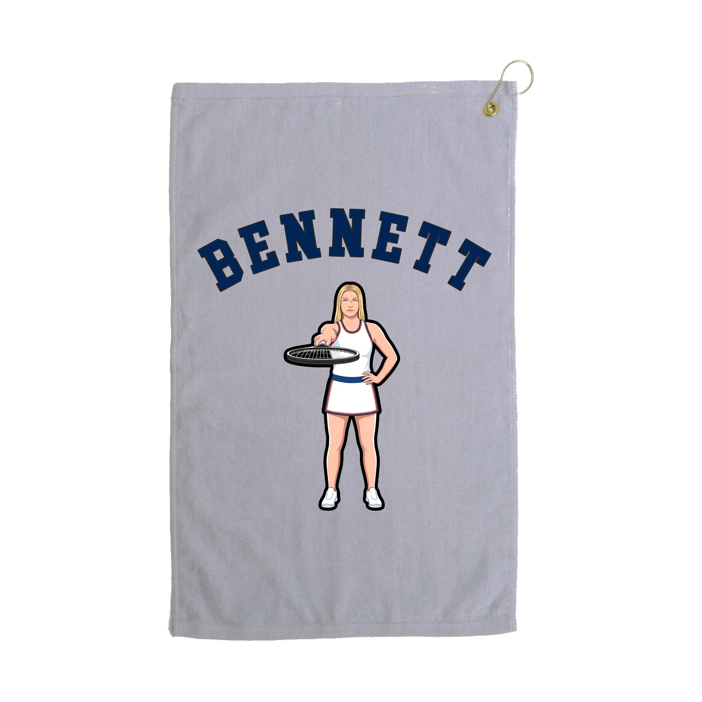 Golf Towel — Shirsey Arch in Grey