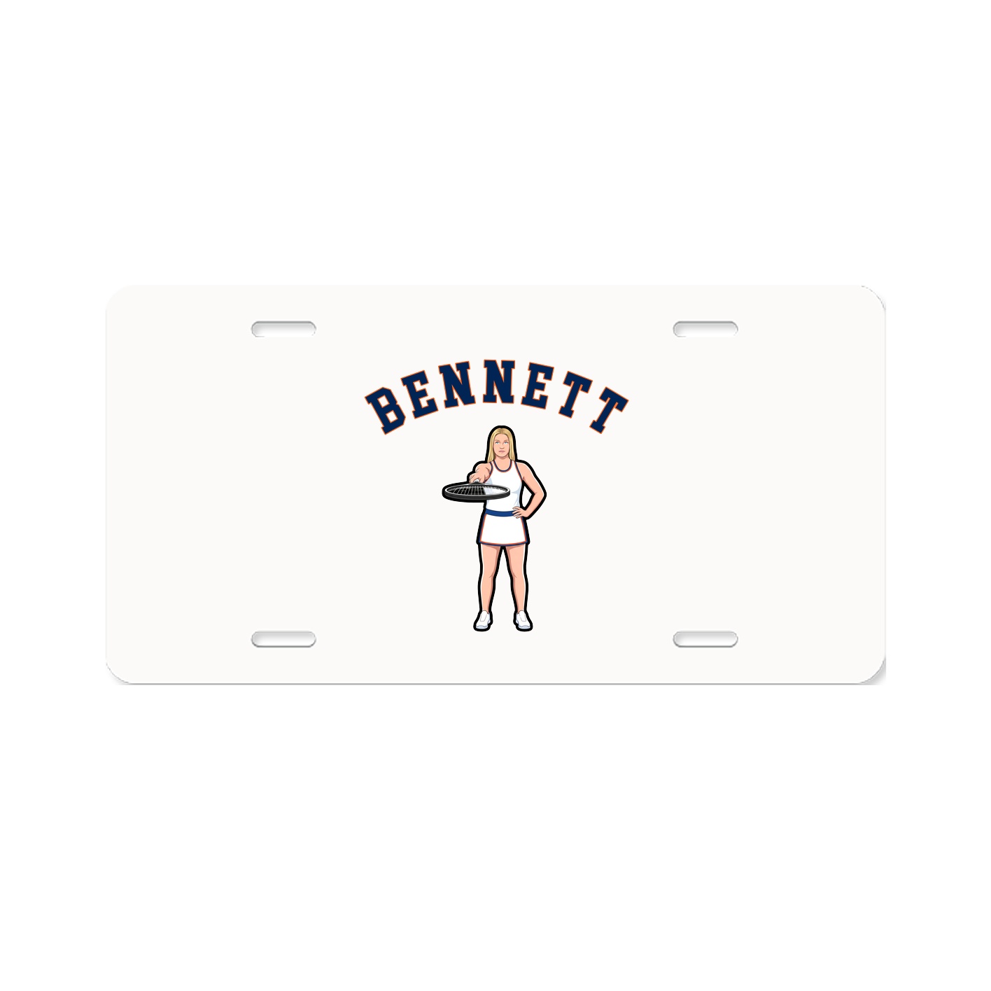License Plate — Shirsey Arch in Classic