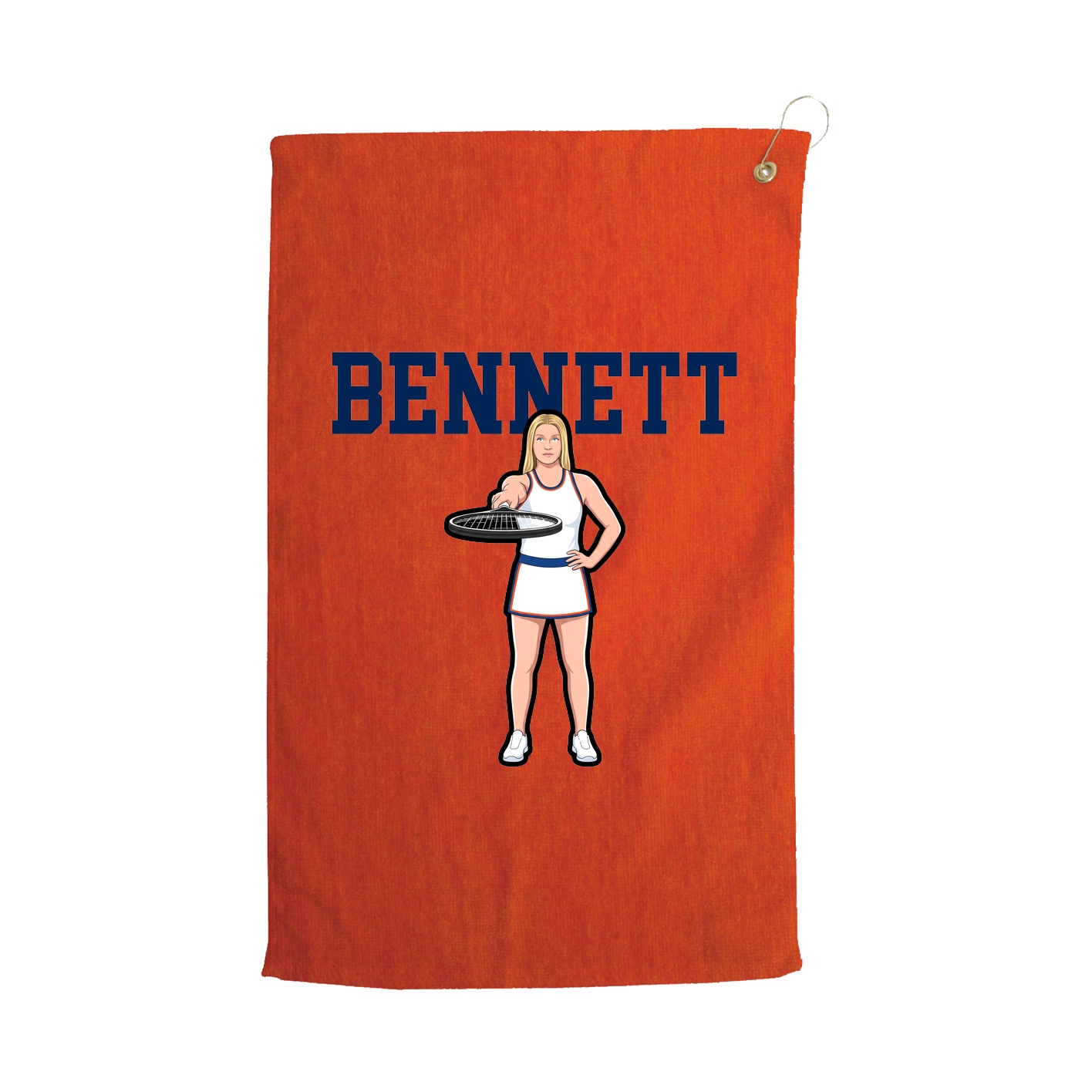 Golf Towel — Shirsey in Orange