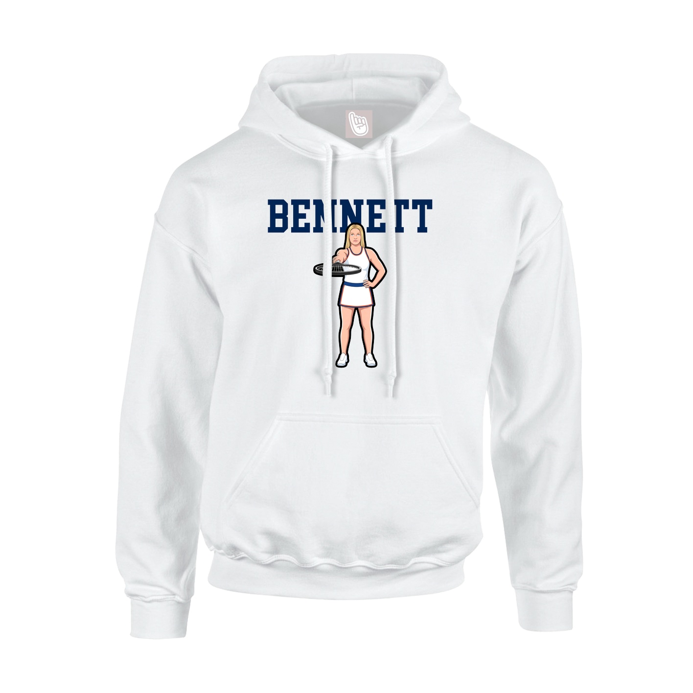 Hoodie — Shirsey in White