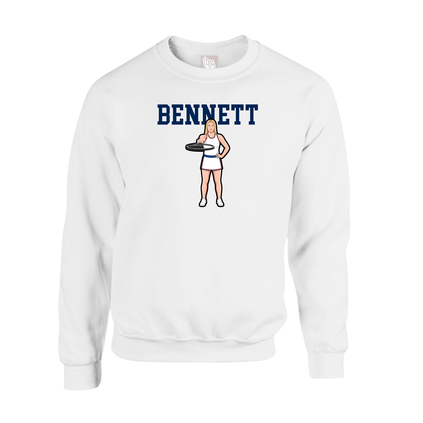Fleece Crew — Shirsey in White