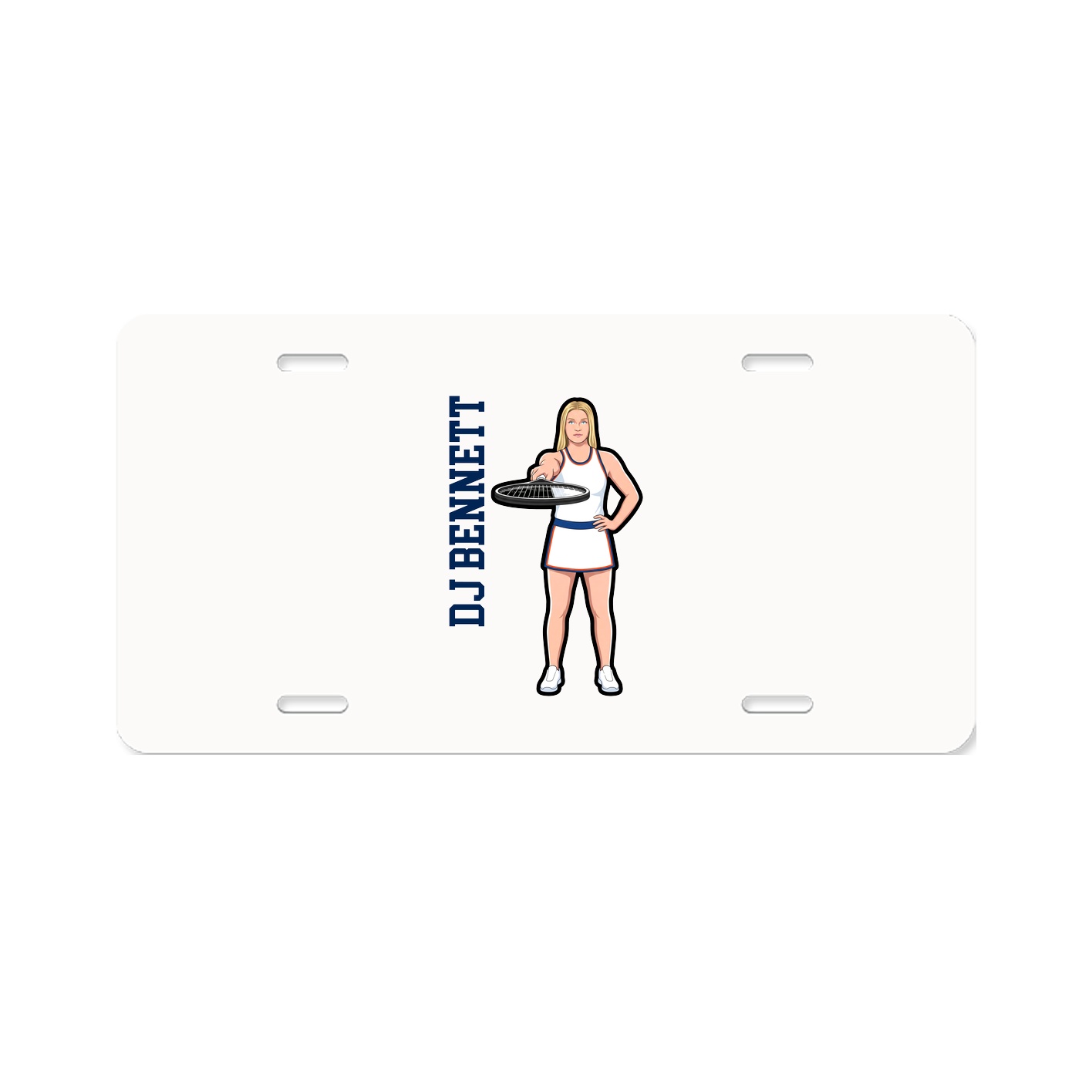 Aluminum License Plate