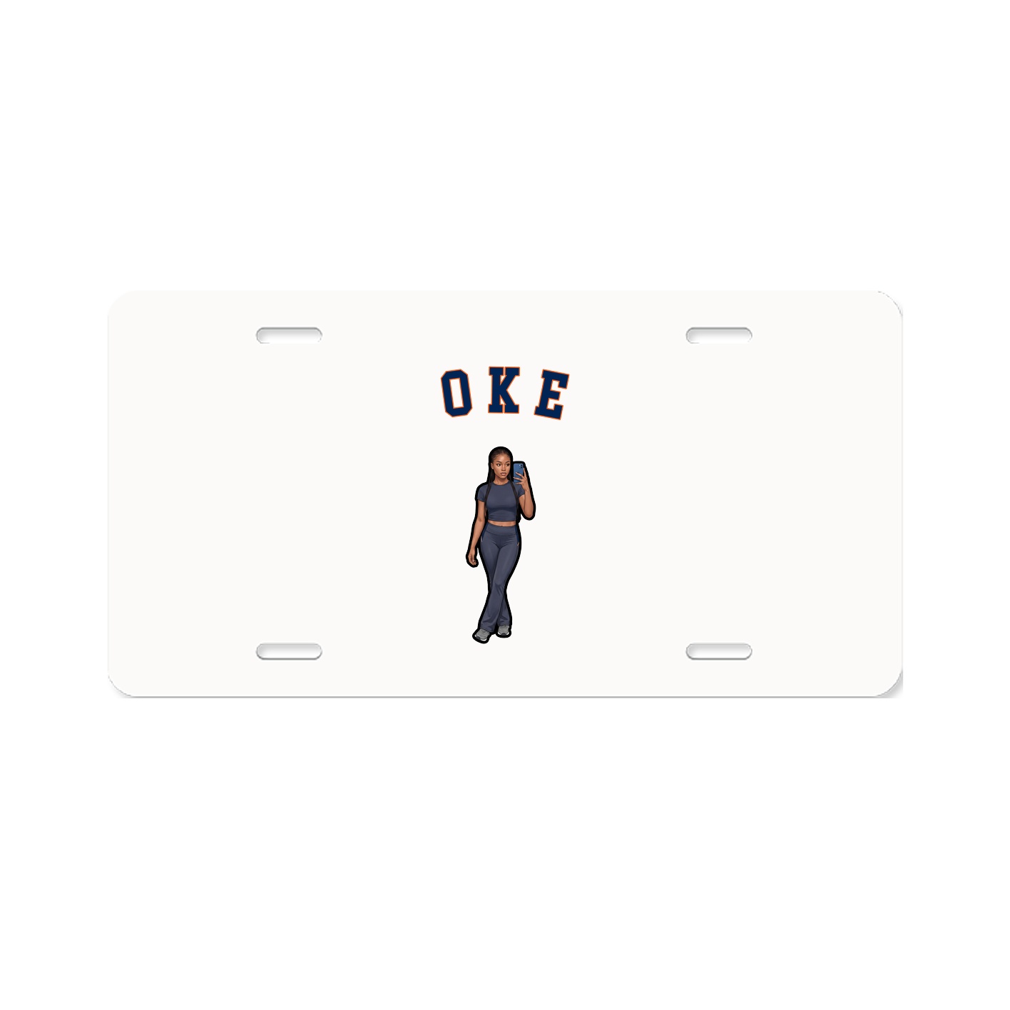 License Plate — Shirsey Arch in Classic