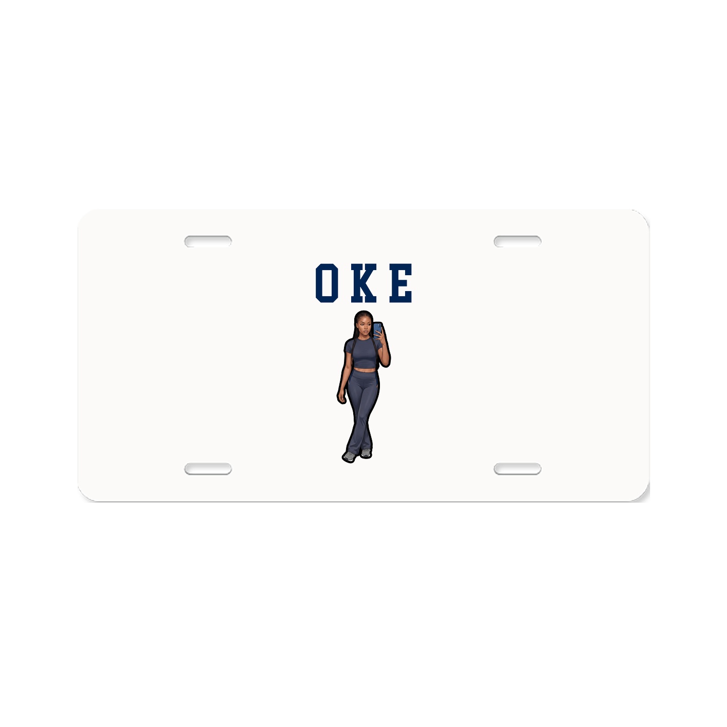 License Plate — Shirsey in Classic
