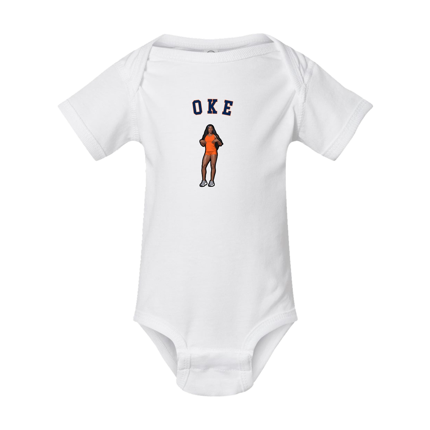 Baby Onesie — Shirsey Arch in White
