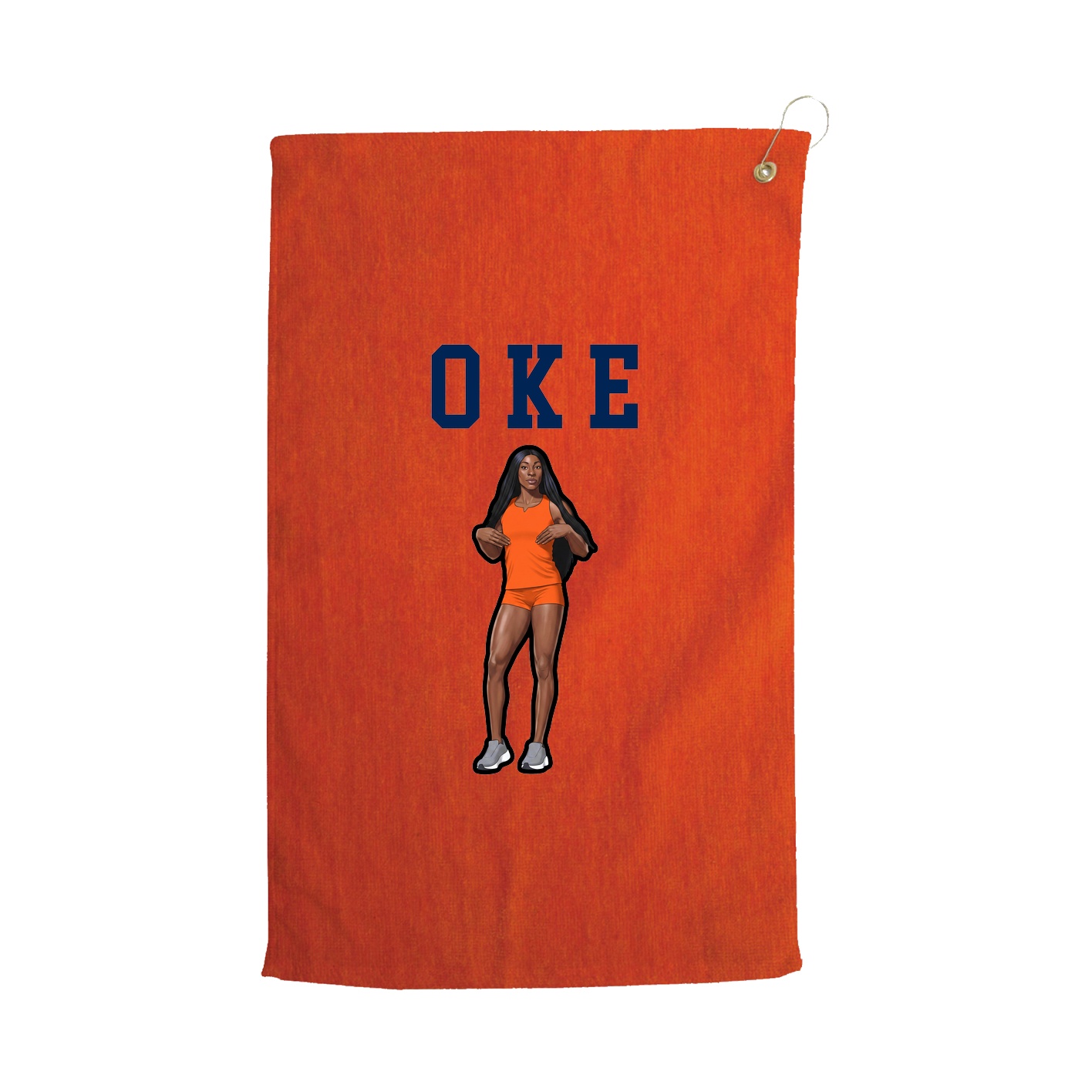 Golf Towel — Shirsey in Orange