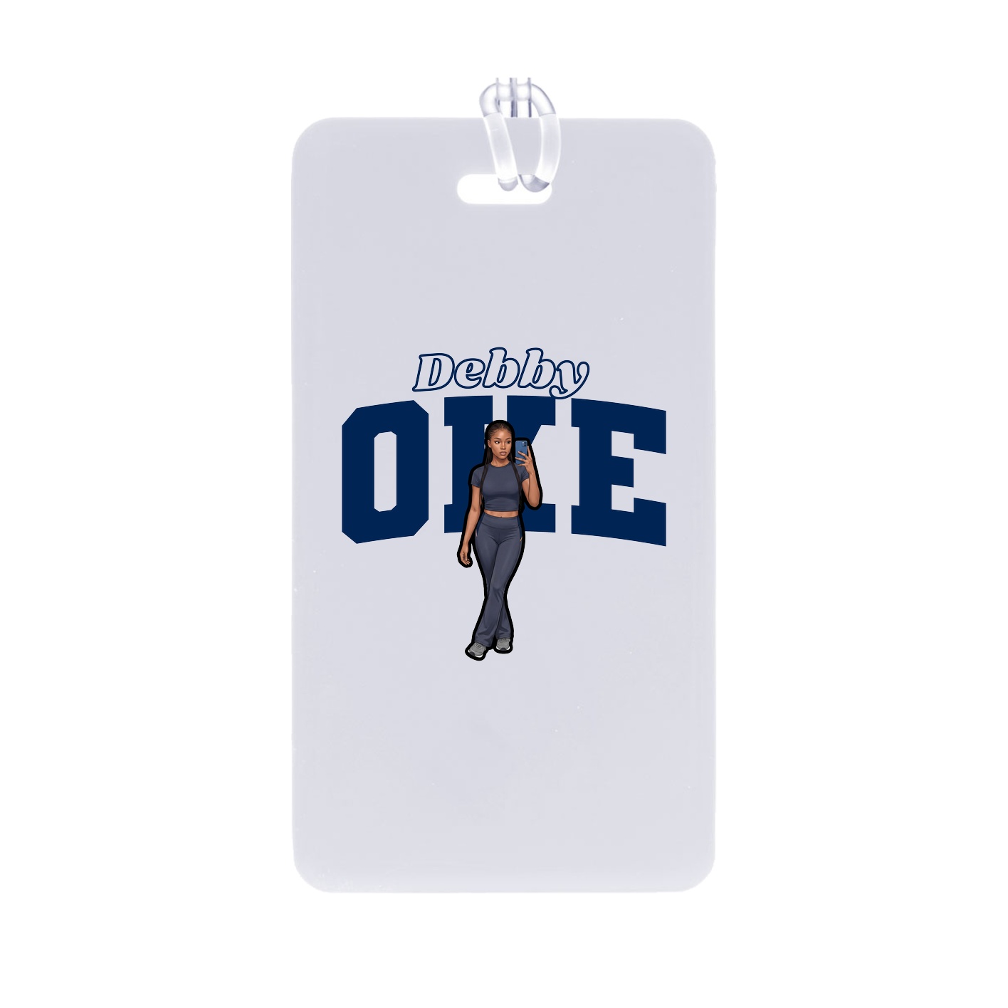 Bag Tag — Name Arch in Classic