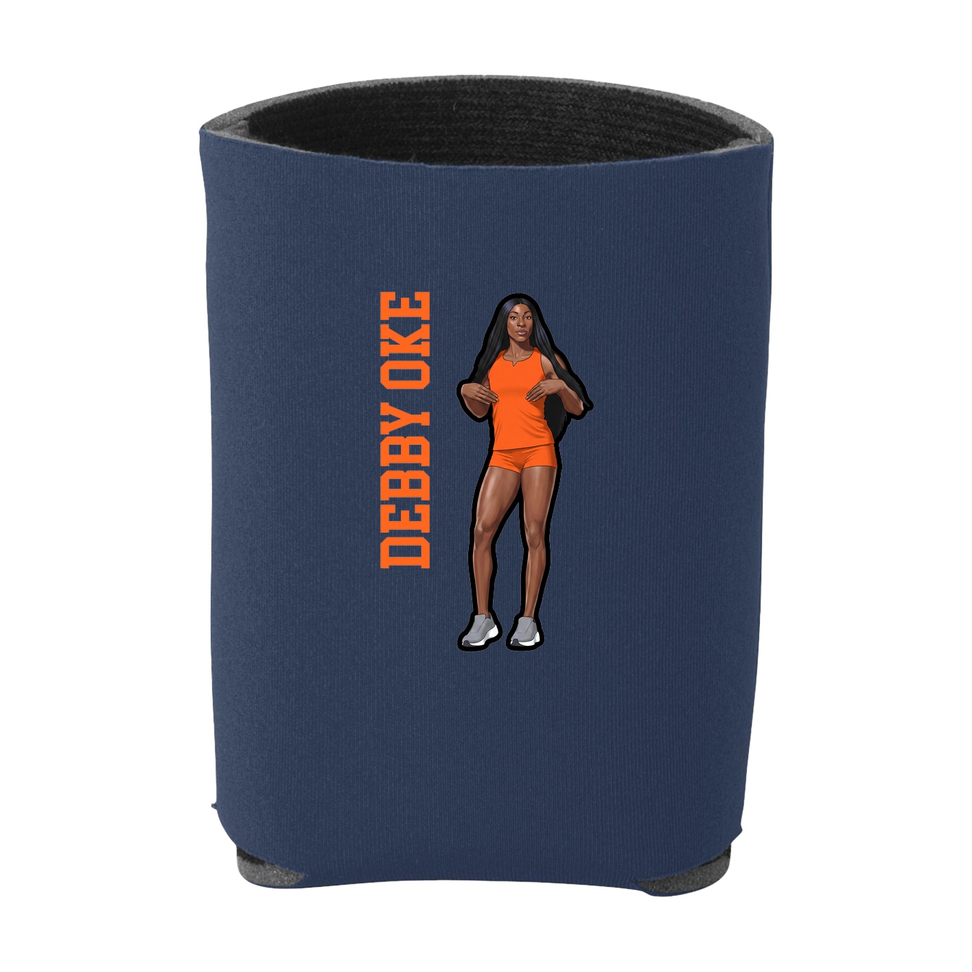 Can Holder — Name Vertical in Navy
