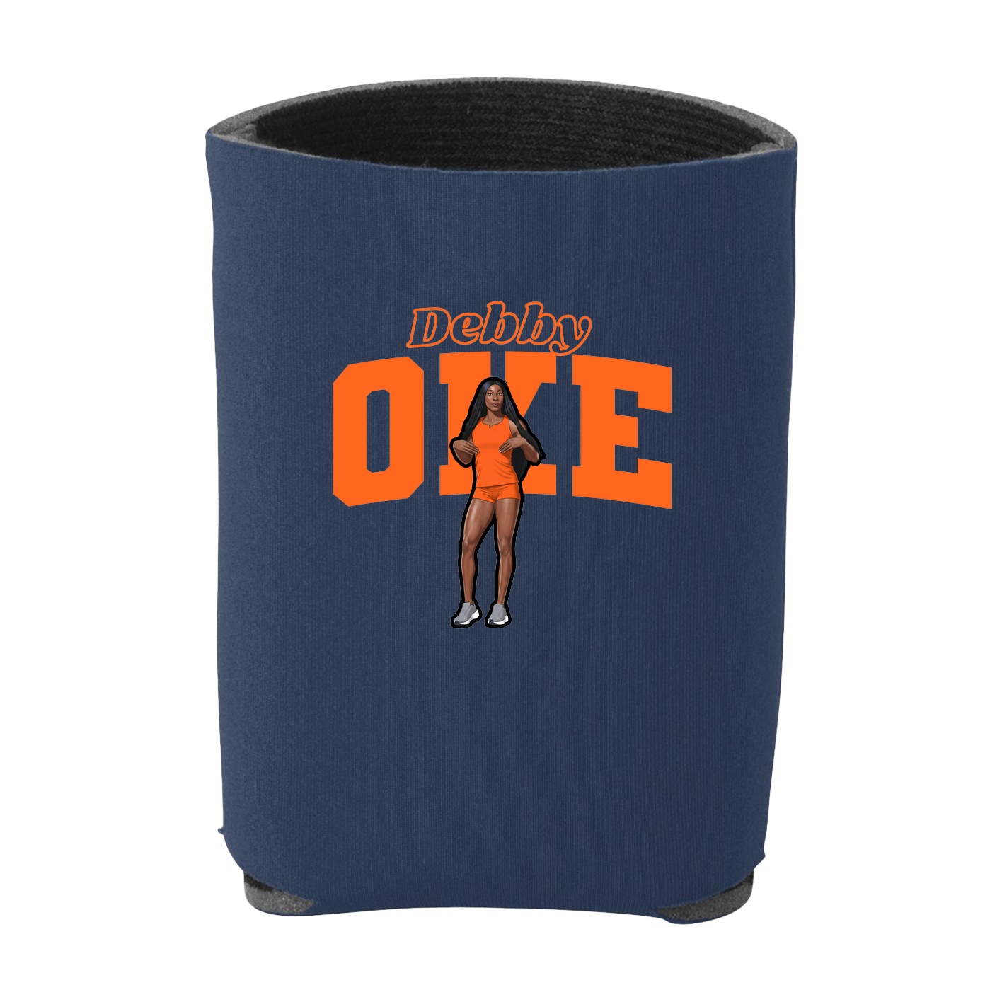 Can Holder — Name Arch in Navy