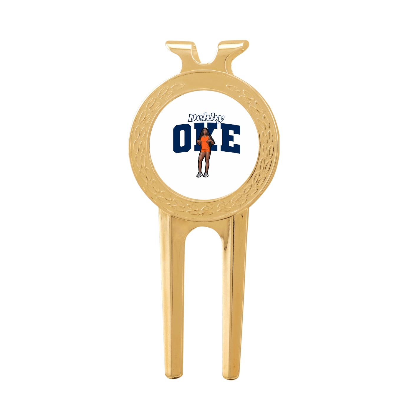 Divot Tool with Ball Marker — Name Arch in Classic