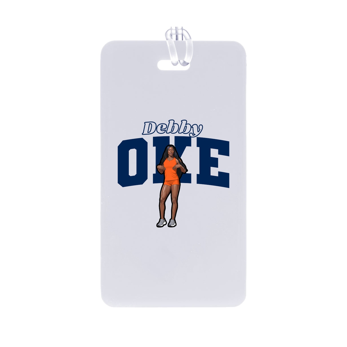 Bag Tag — Name Arch in Classic
