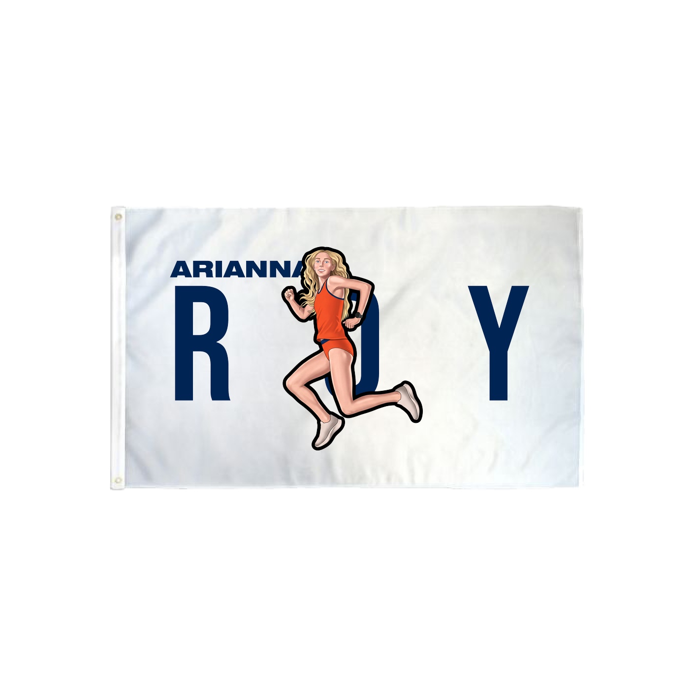 3x5 Flag — Player Name in Classic