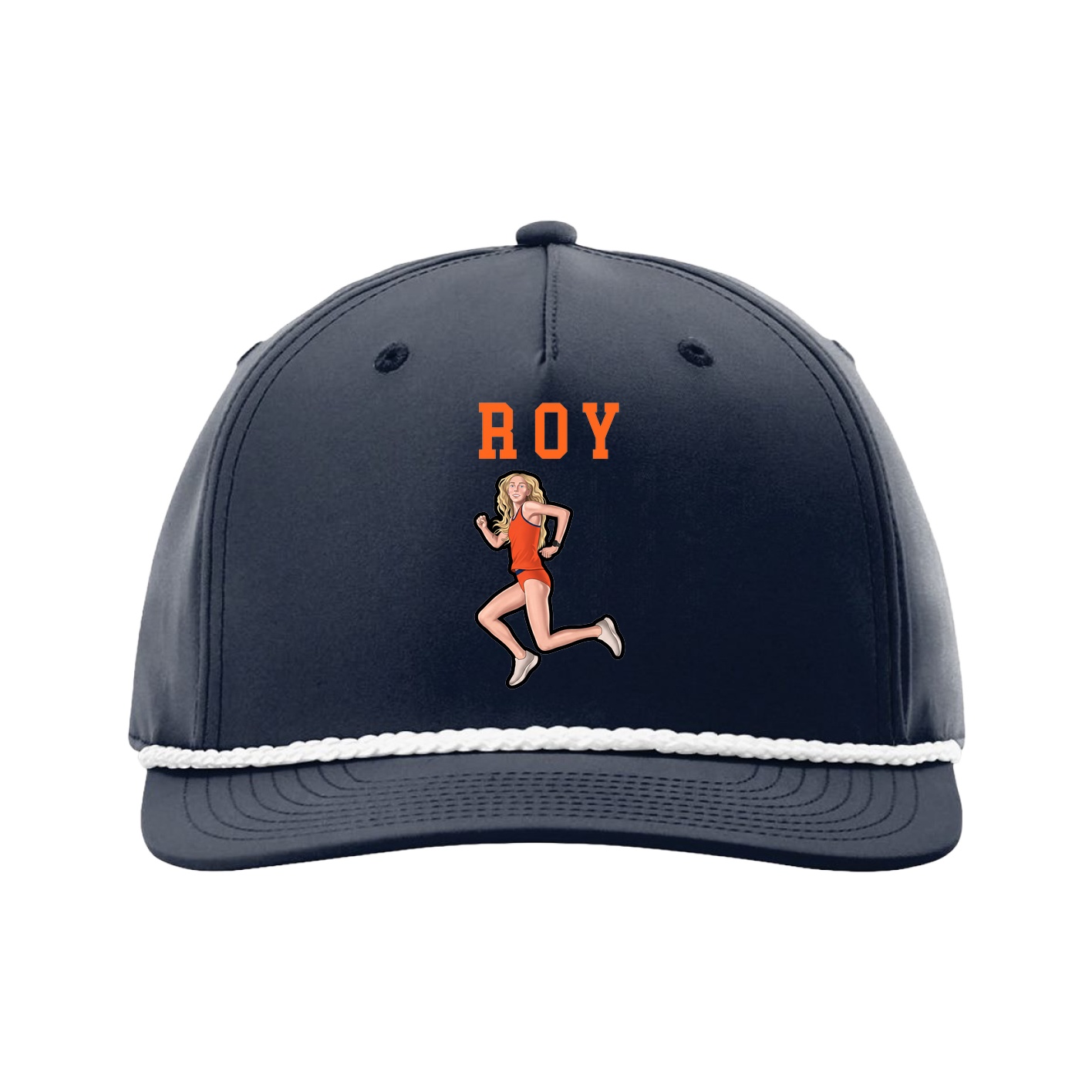 Five-Panel Classic Rope Cap — Shirsey in Navy