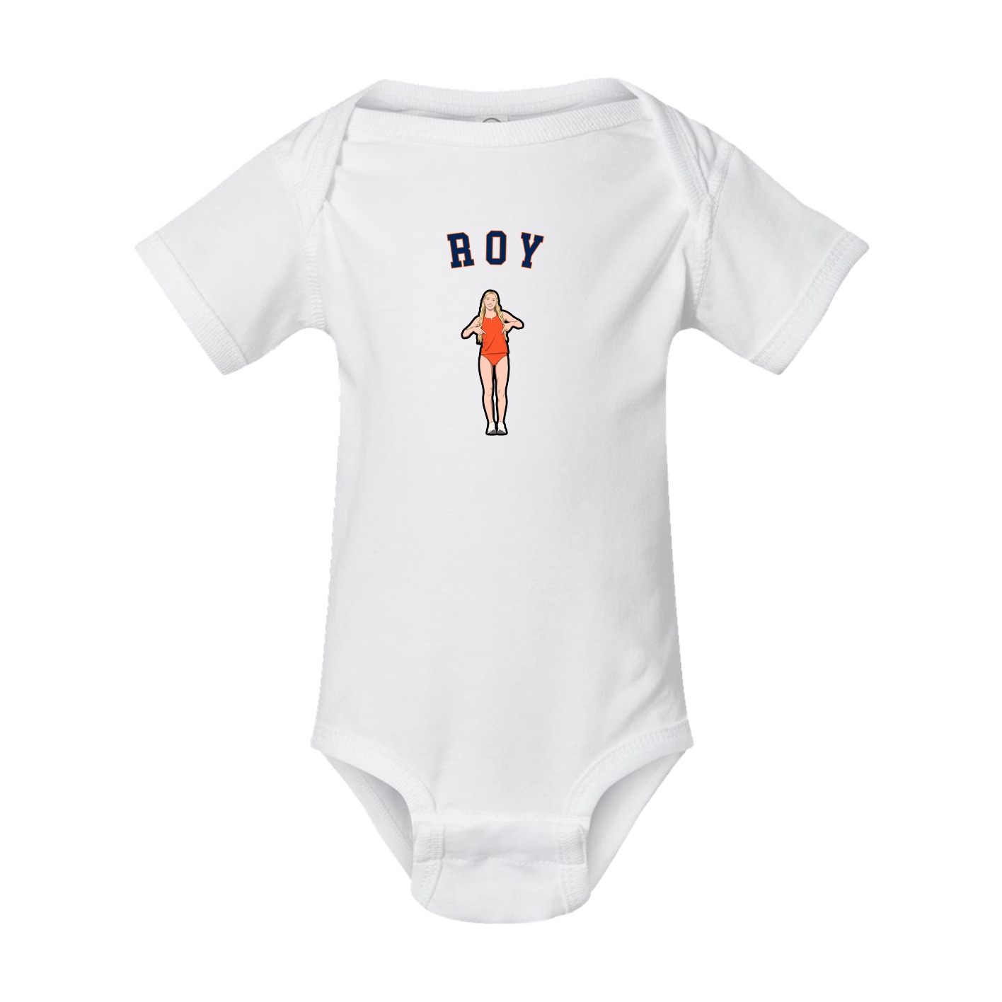 Baby Onesie — Shirsey Arch in White