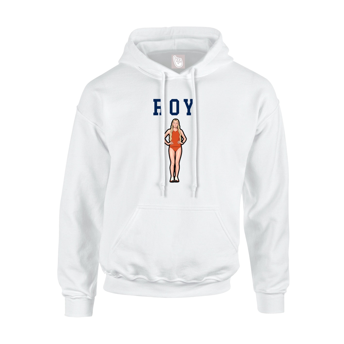 Youth Hoodie — Shirsey in White