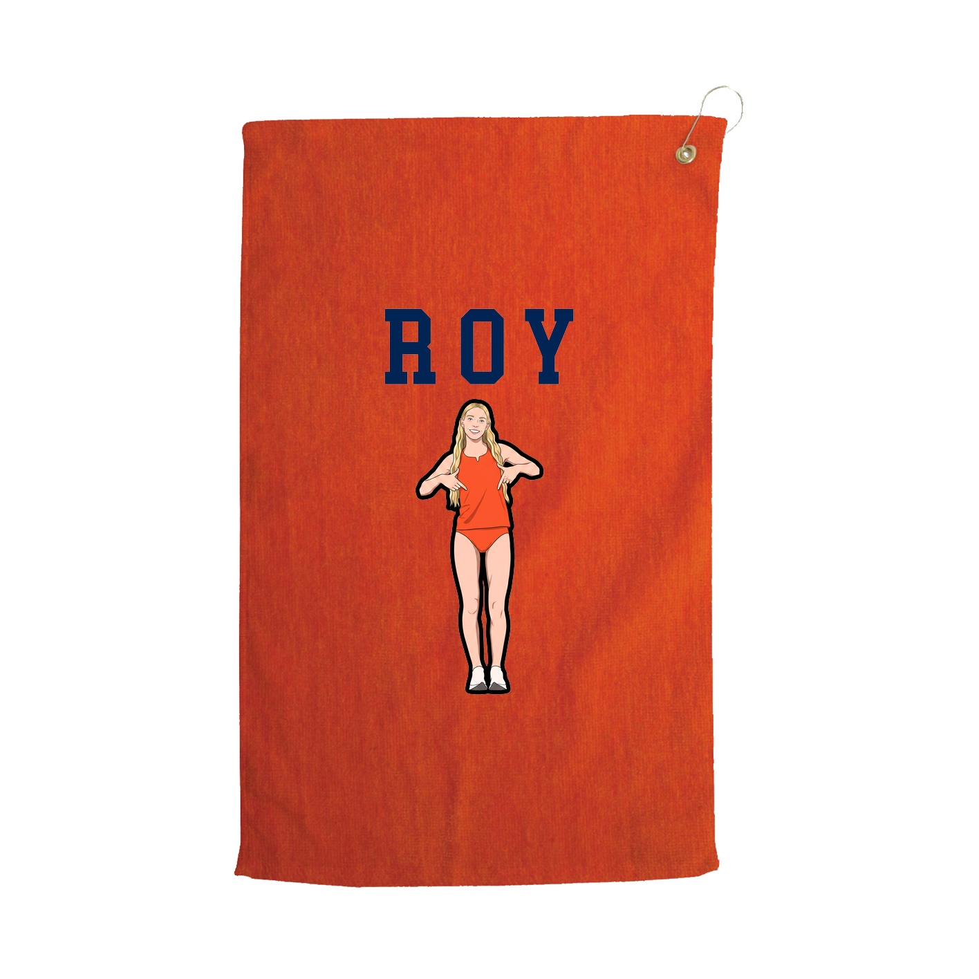 Golf Towel — Shirsey in Orange