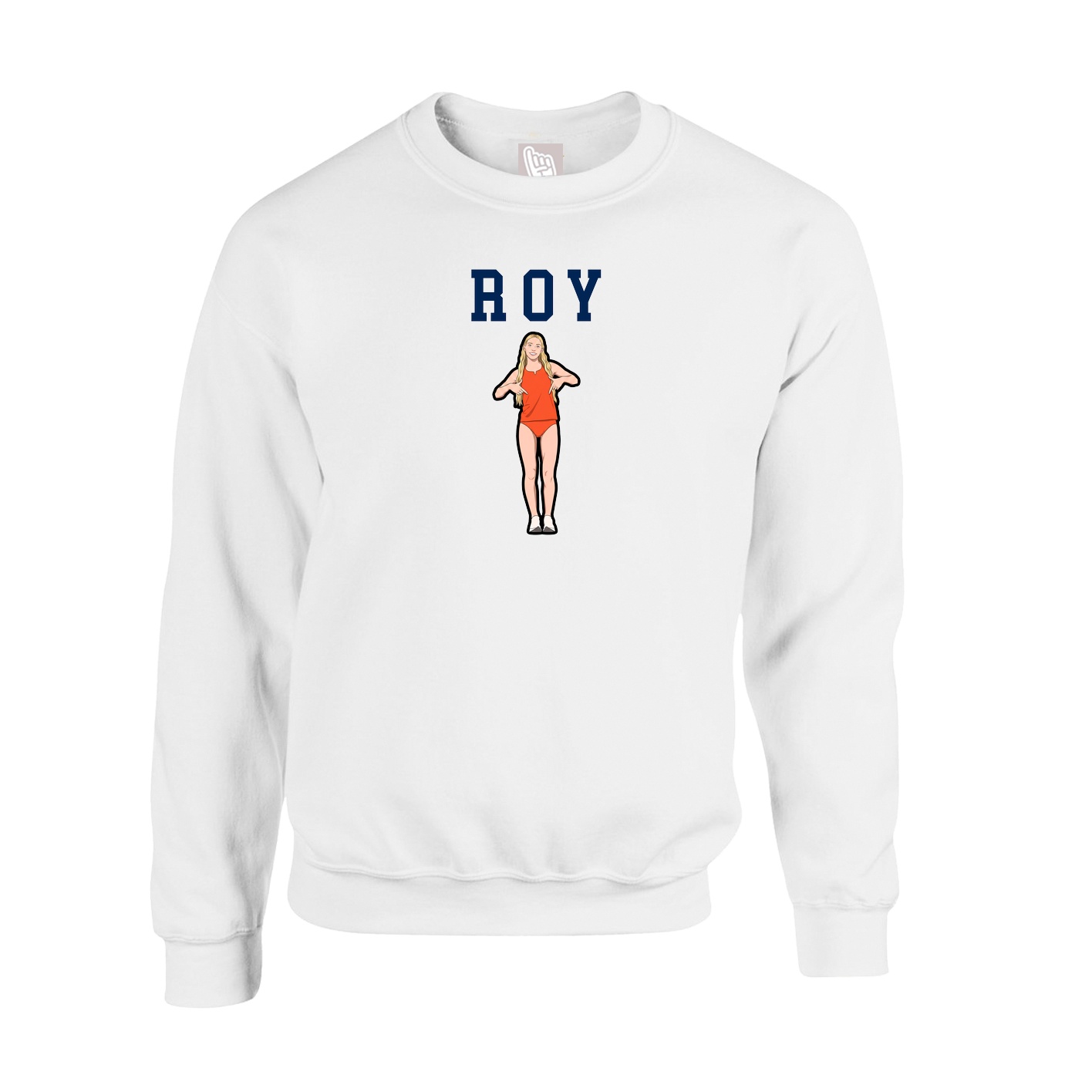 Fleece Crew — Shirsey in White