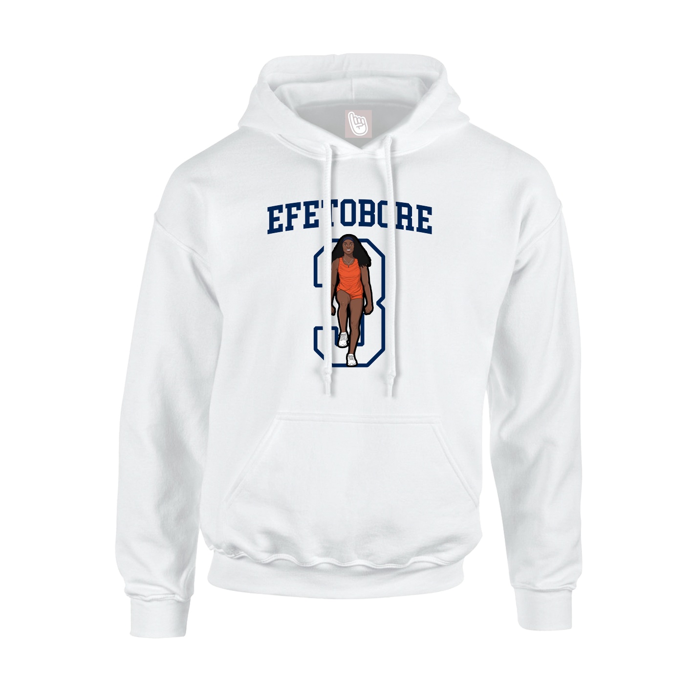 Hoodie — Shirsey in White