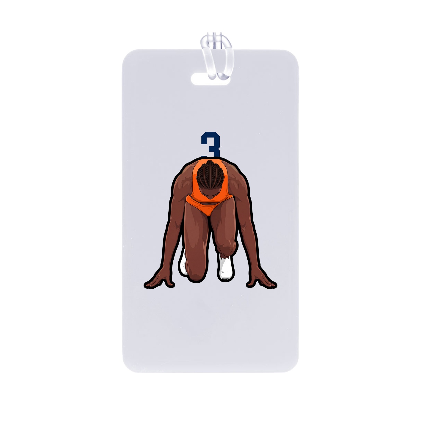 Bag Tag — Number Top in Classic