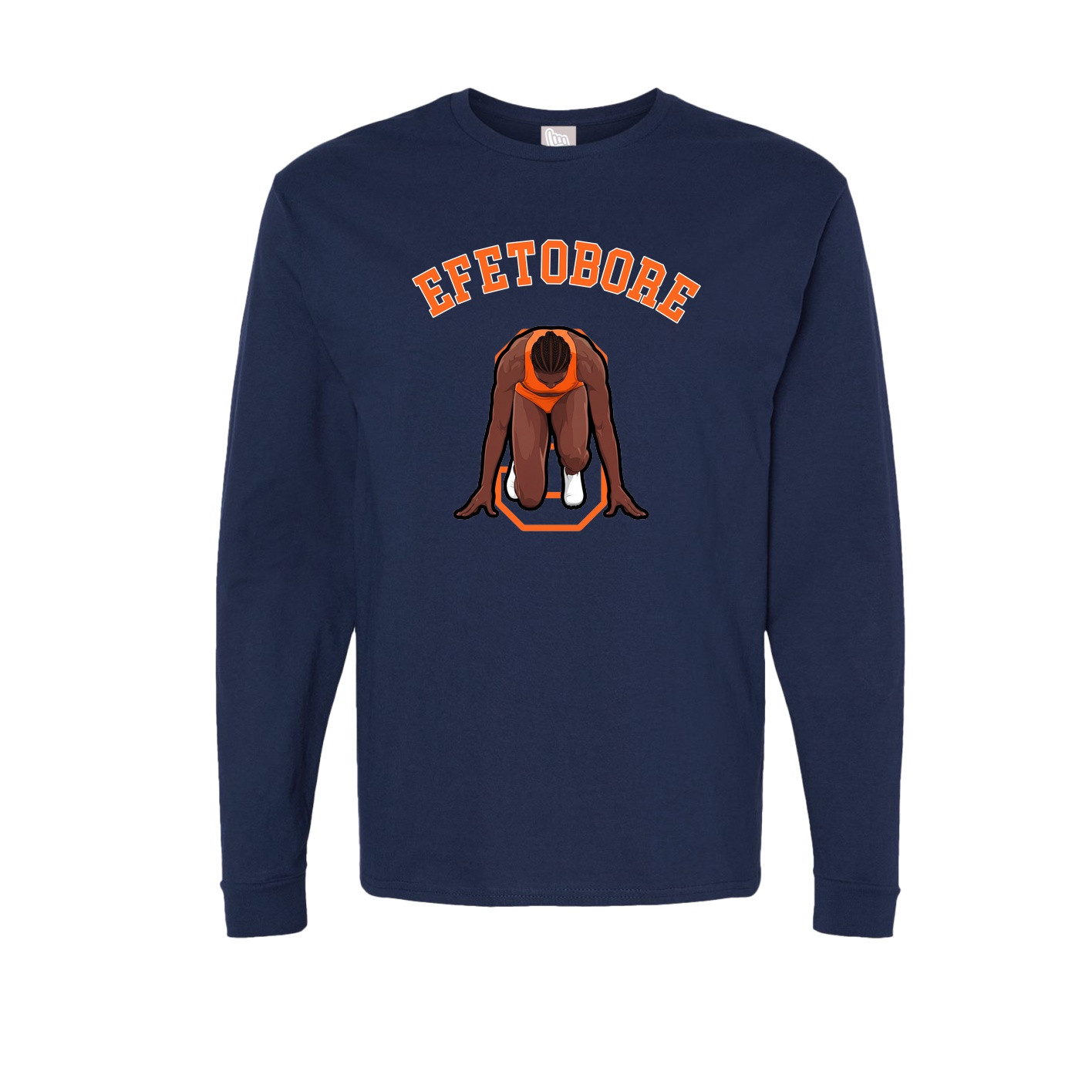 Long Sleeve Tee — Shirsey Arch in Navy