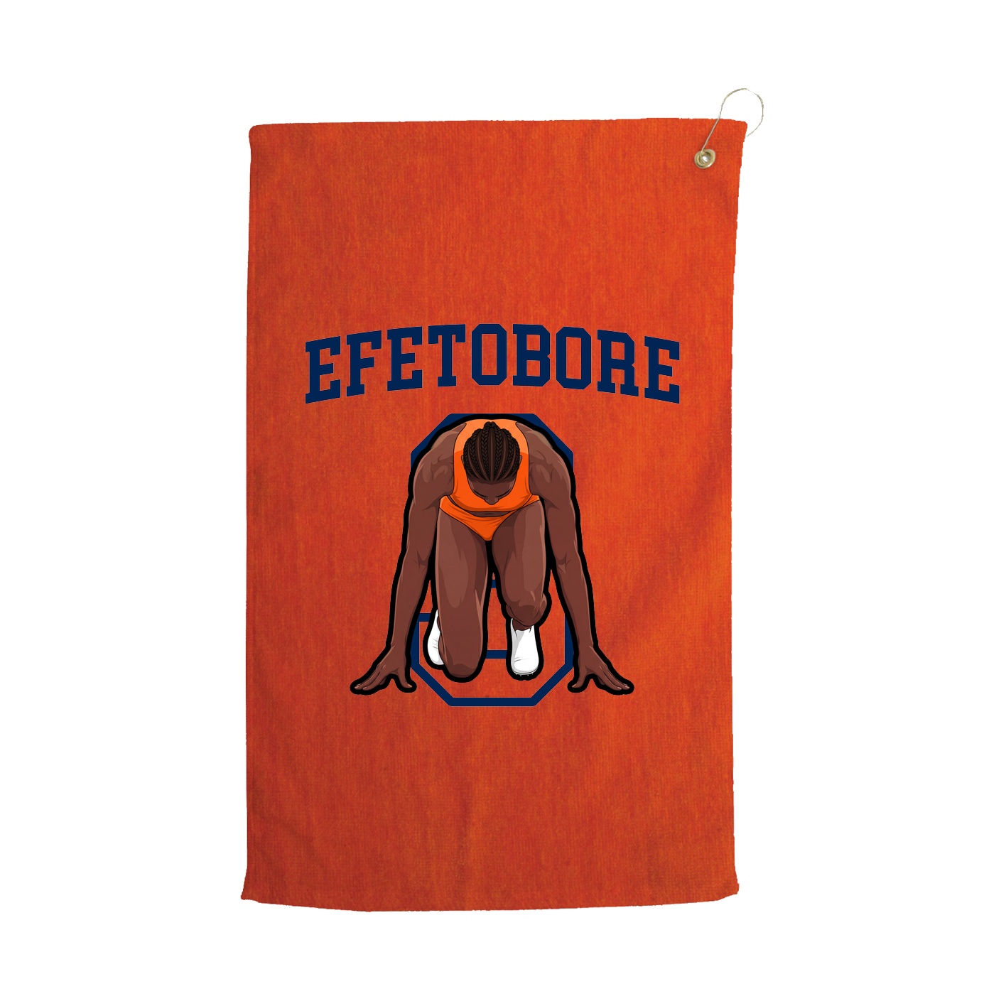 Golf Towel — Shirsey in Orange