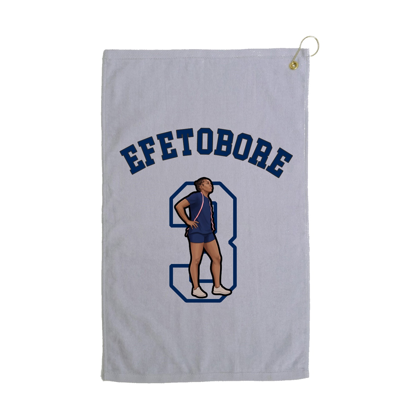 Golf Towel — Shirsey Arch in Grey